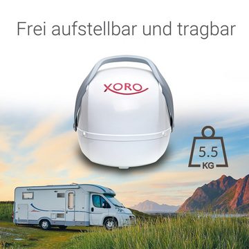 Xoro Tragbare vollautomatische SAT Anlage XORO MPA 38 Camping Wohnmobil SAT-Antenne