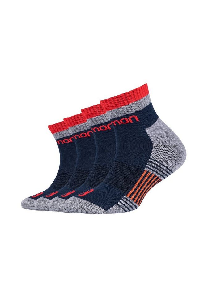 Salomon Sportsocken Kindersportsocken 4er Pack, Punktuelle Kompression für  verbesserte Blutzirkulation