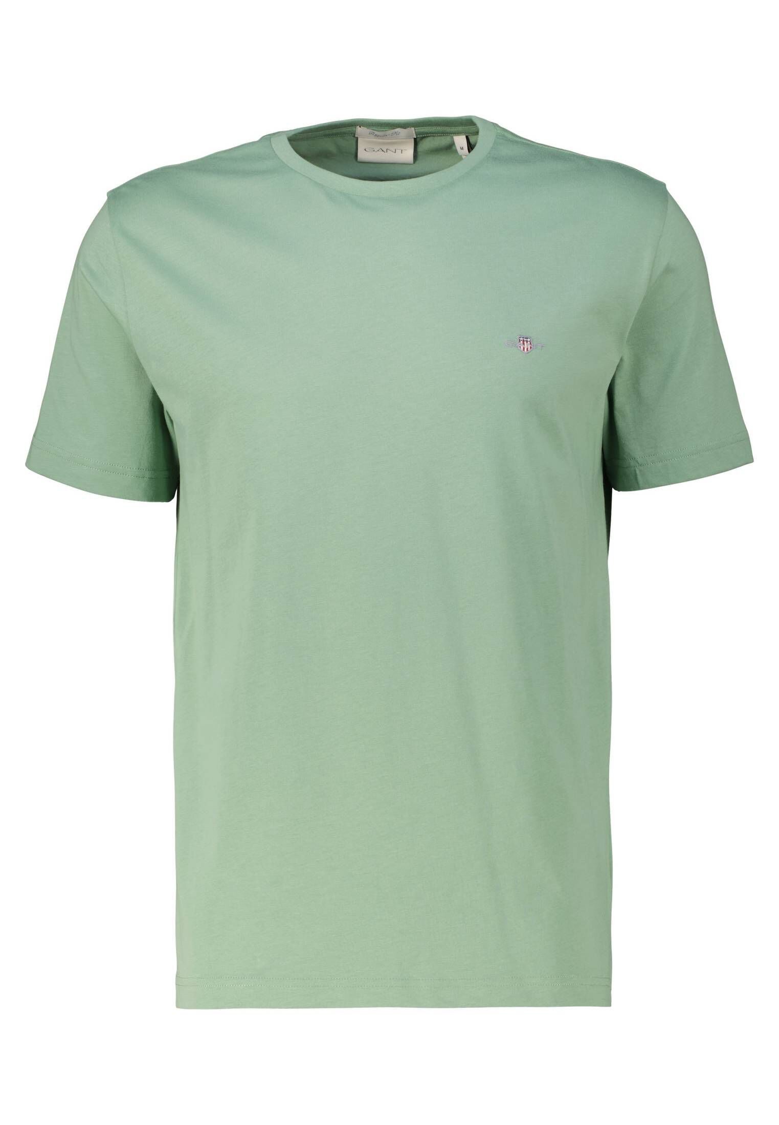Gant T-shirt Shield Logo Grün - Größe XL günstig online kaufen