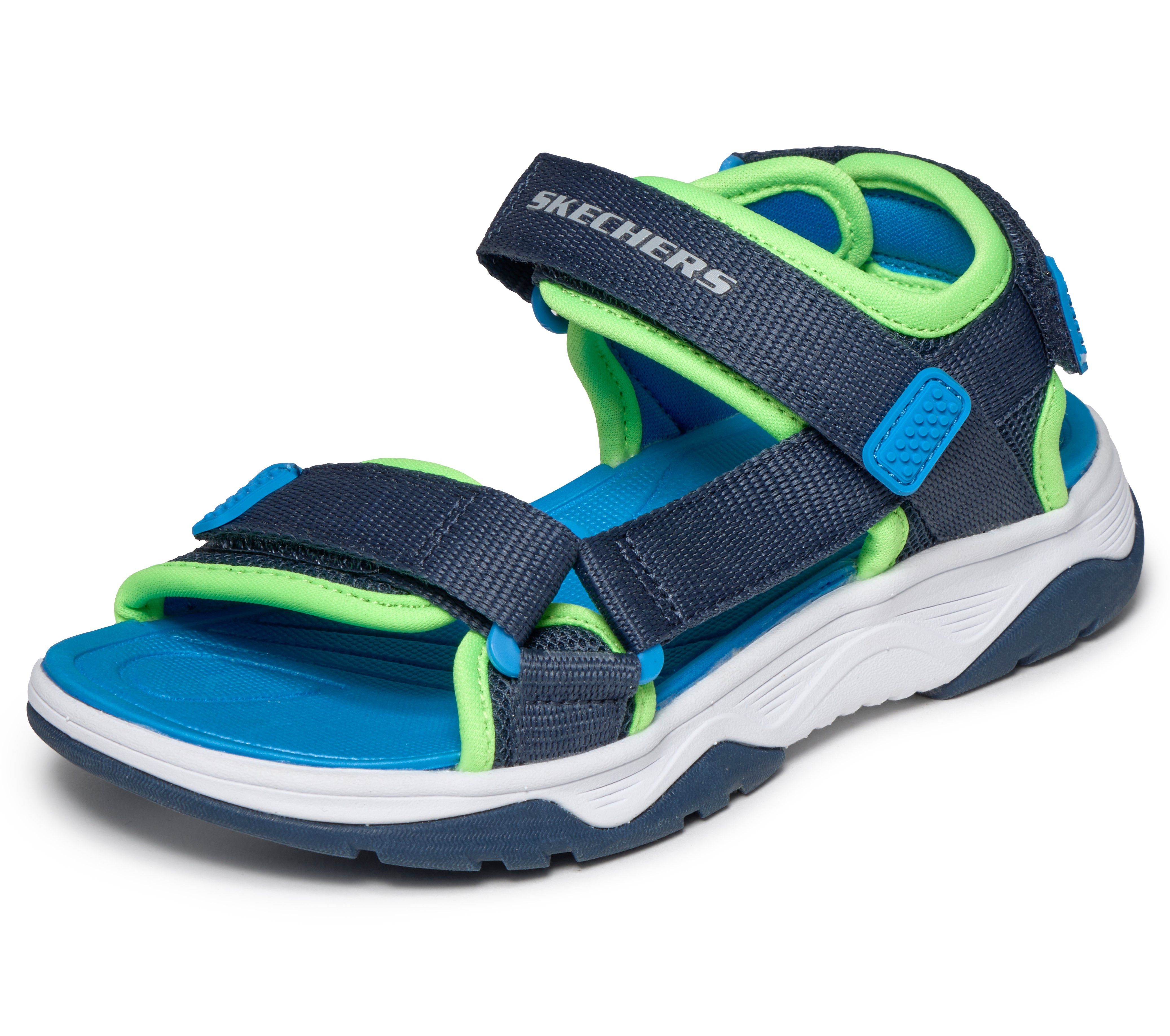 Skechers TREAD SEEKER Sandale Sommerschuh mit Klettverschluss, Größenschablone zum Download