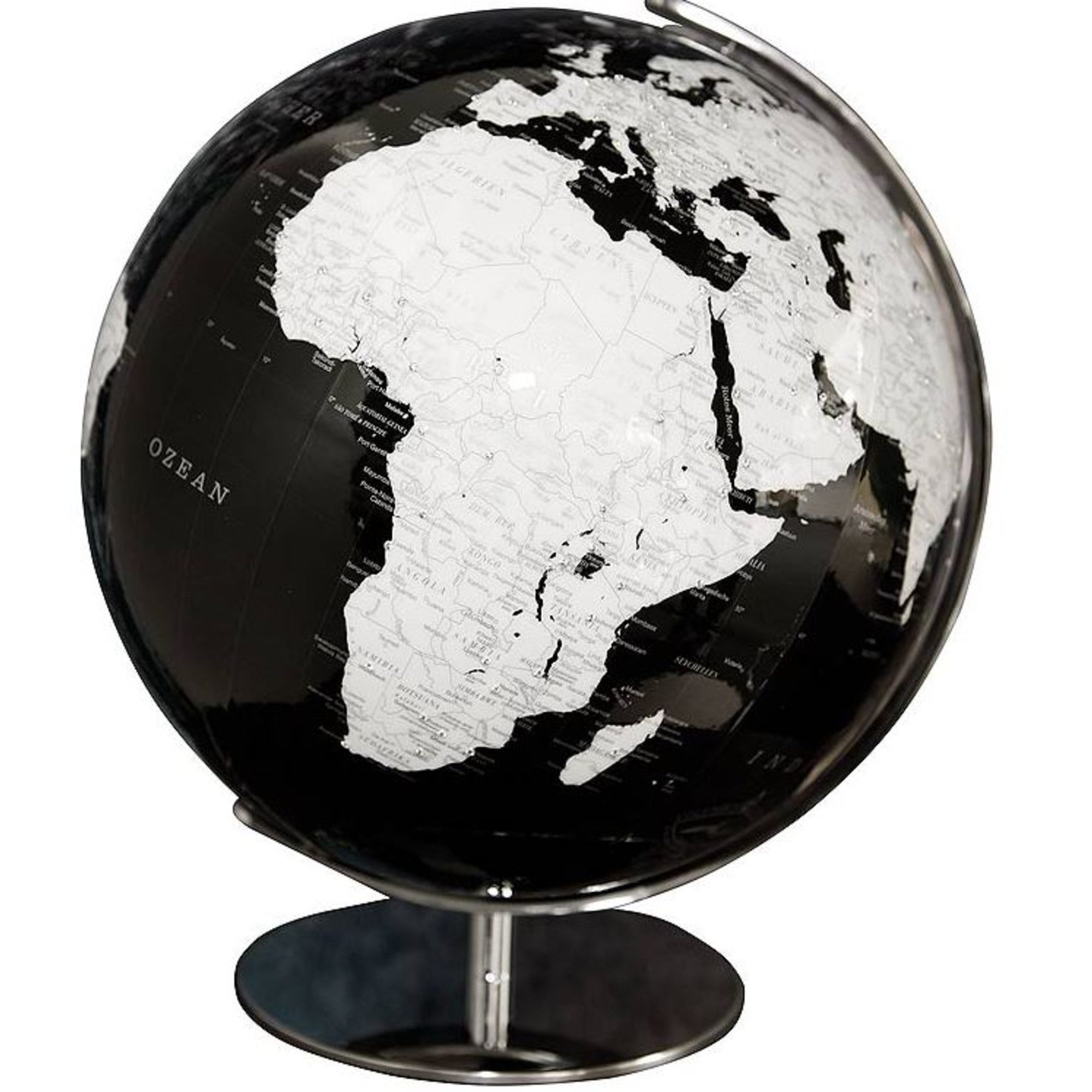 Columbus Globus Columbus Globus Artline black Swarovski Zirkonia 36cm