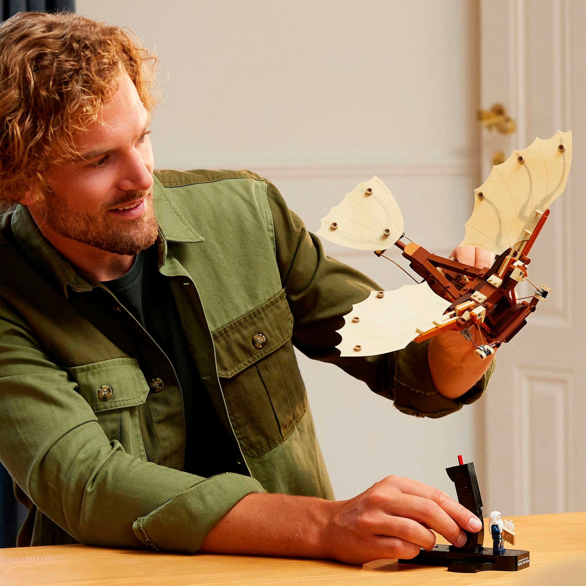 LEGO® Leonardo da Vincis Fluggerät (10363), LEGO Icons Konstruktionsspielst günstig online kaufen