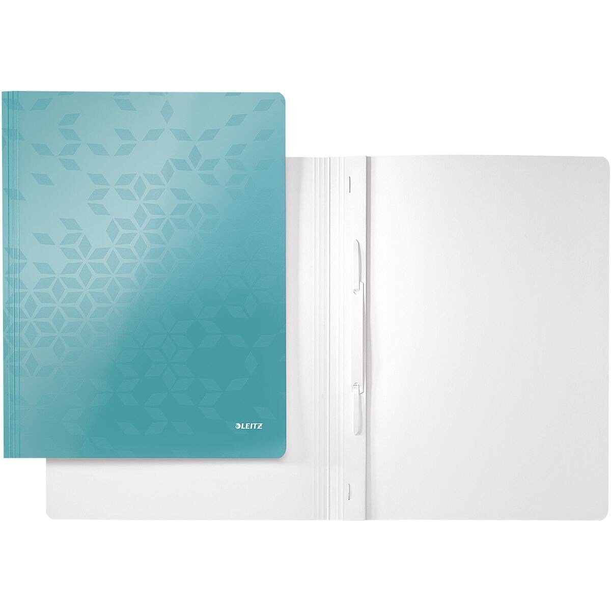 LEITZ Hefter WOW 3001, laminiert, Format DIN A4, bis 250 Blatt