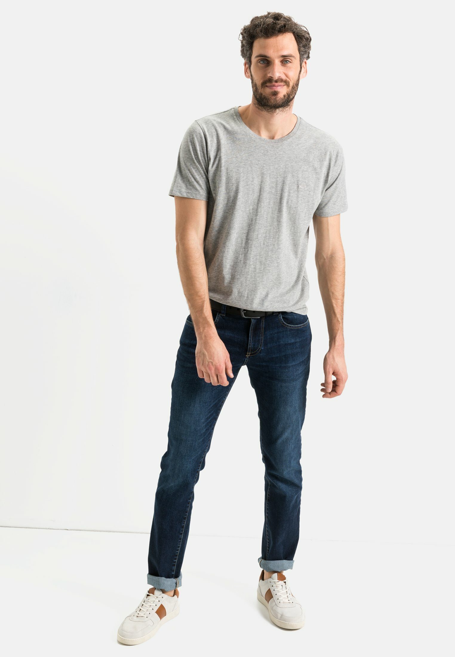 camel active T-Shirt aus reiner Baumwolle Kurzarm – Bild 3 von 5
