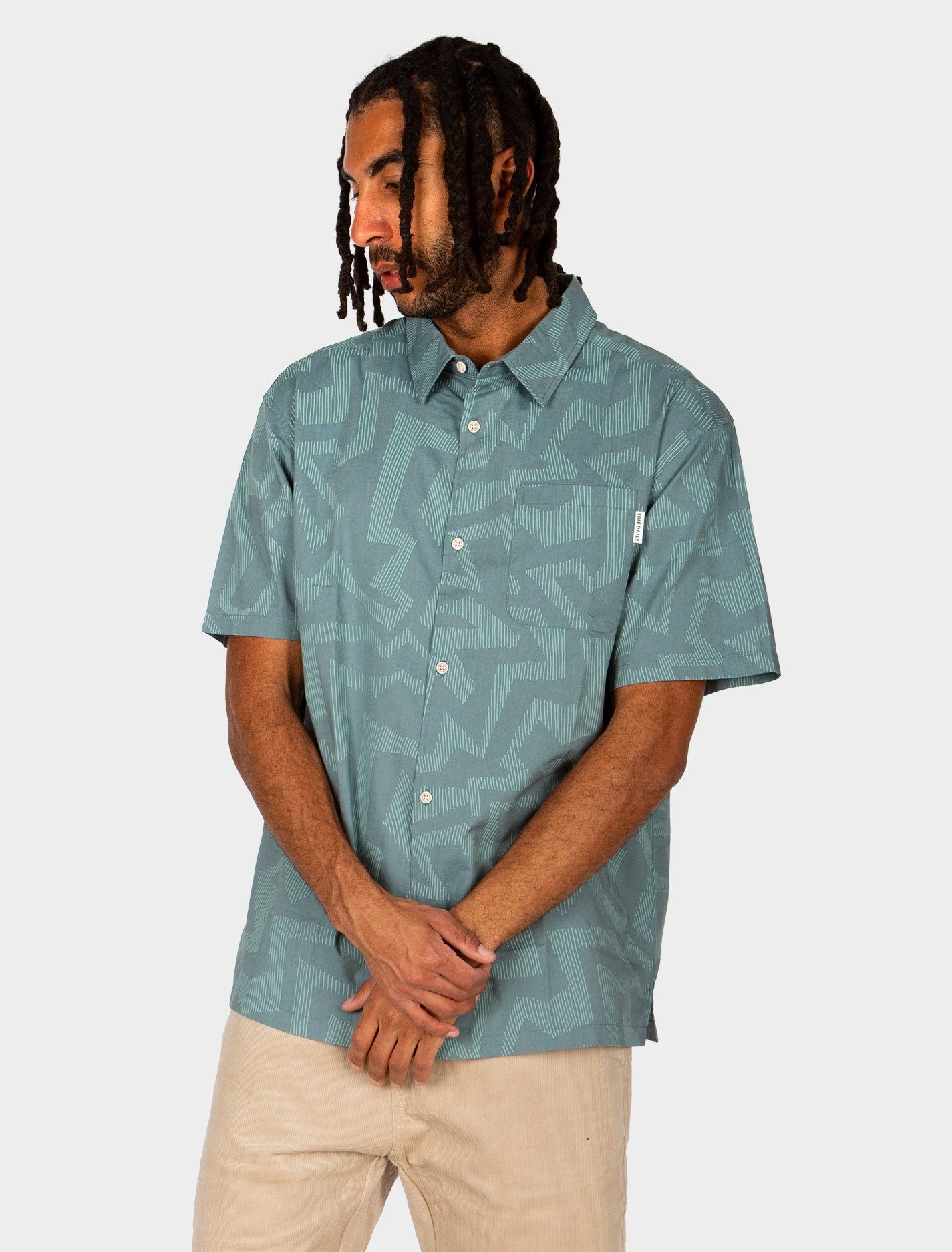 iriedaily Hawaiihemd Resorio Shirt - Hemd Herren - Kurzarmhemd - gemustertes Freizeithemd