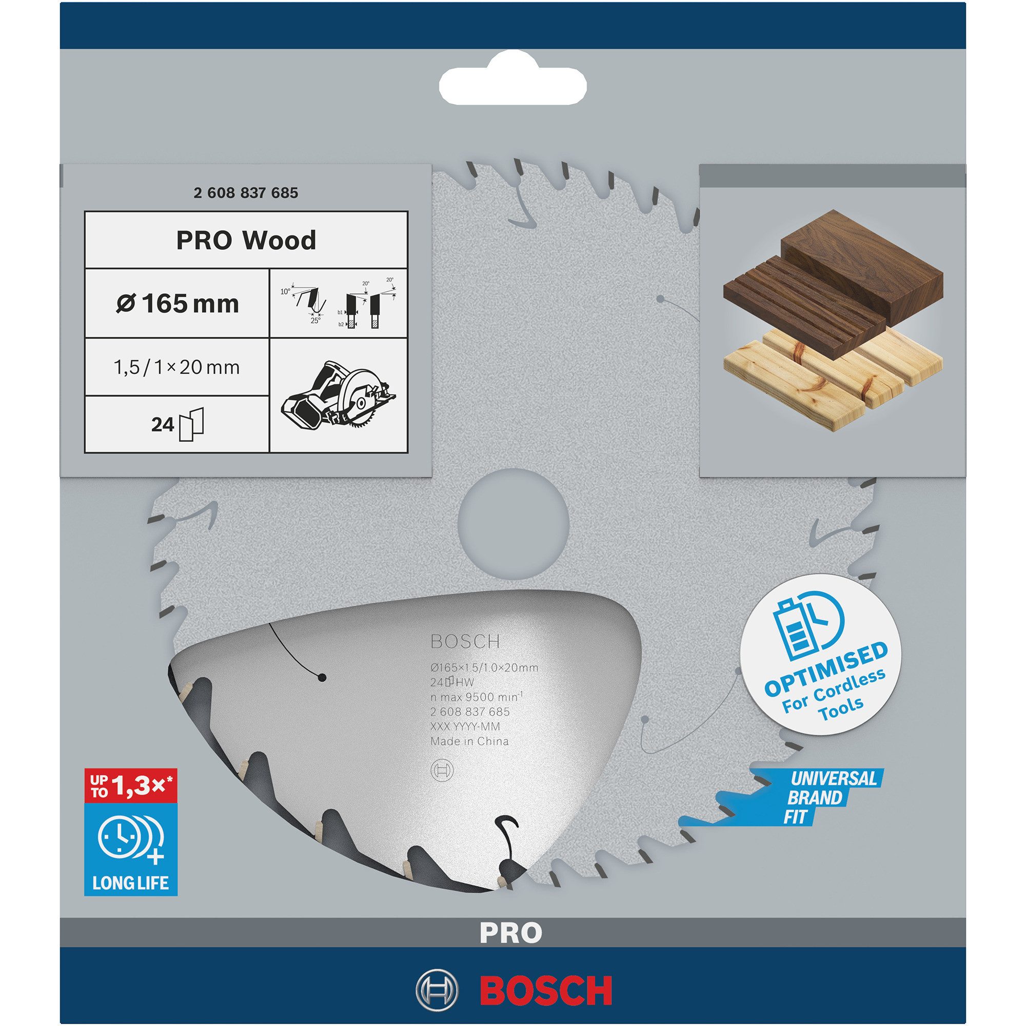 Bosch Professional Sägeblatt Bosch Professional PRO Wood cordless