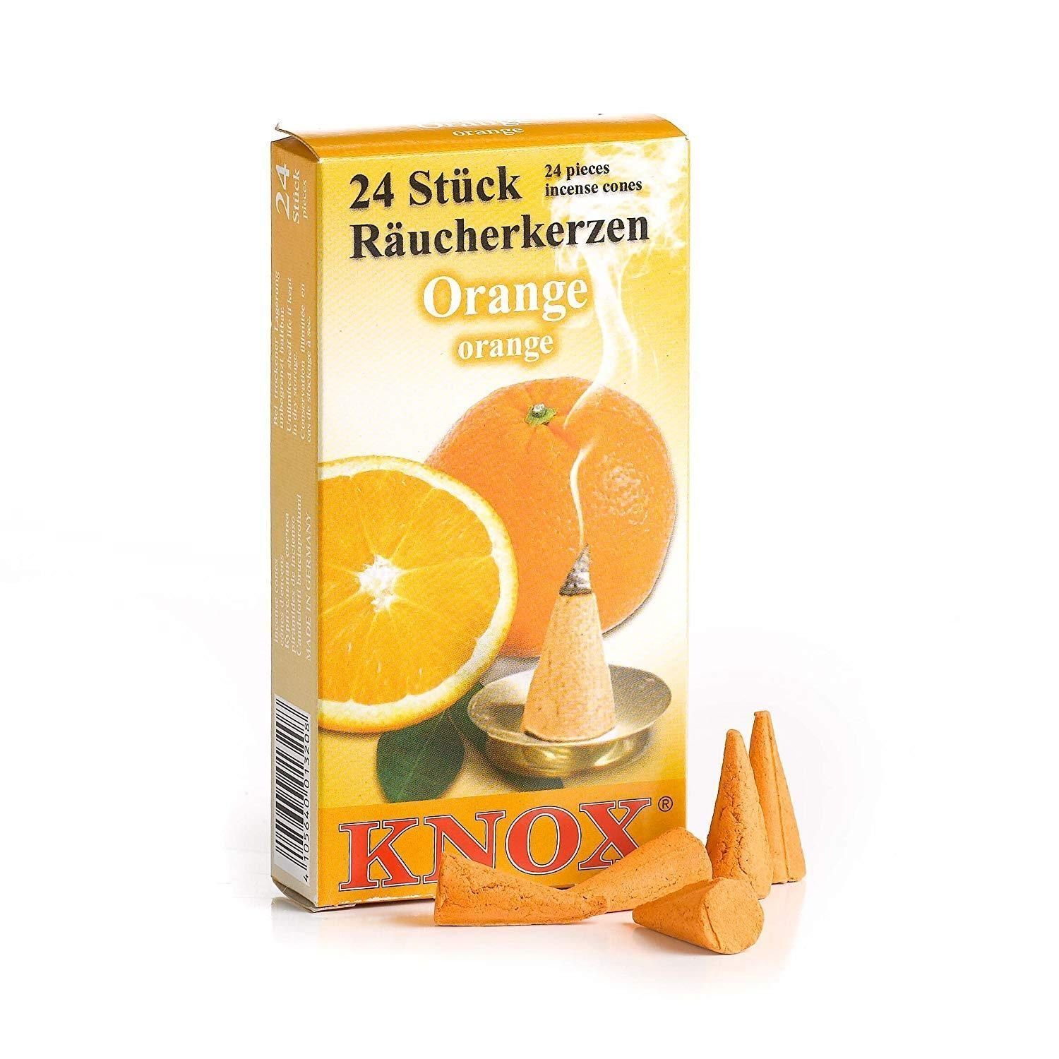 KNOX Duftkerze 2 Päckchen Räucherkerzen- Orange günstig online kaufen