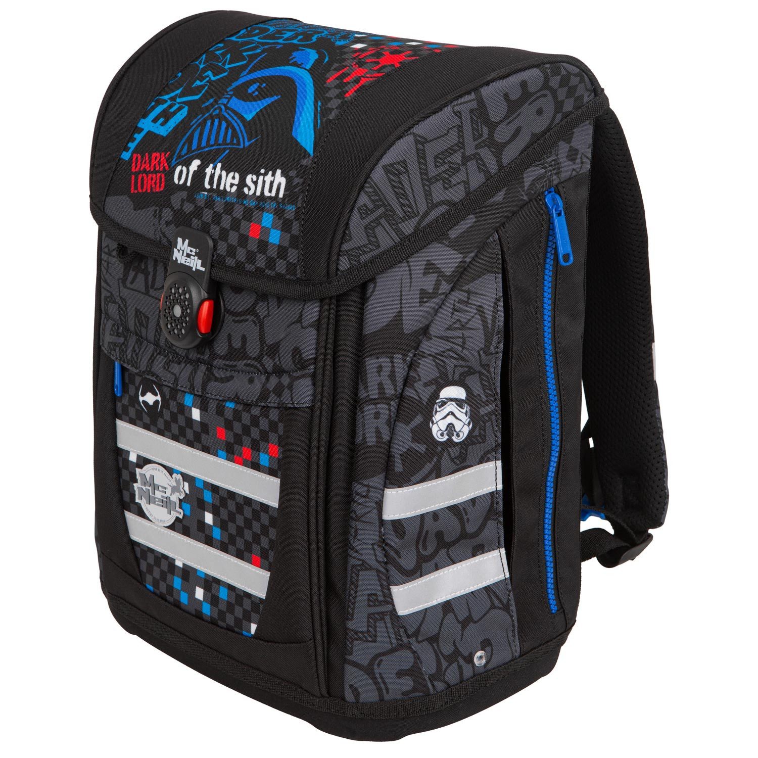 McNeill Freizeitrucksack McNeill Schulranzen-Set TENERIS 4-teilig Star Wars Darth Vader (1-tlg)