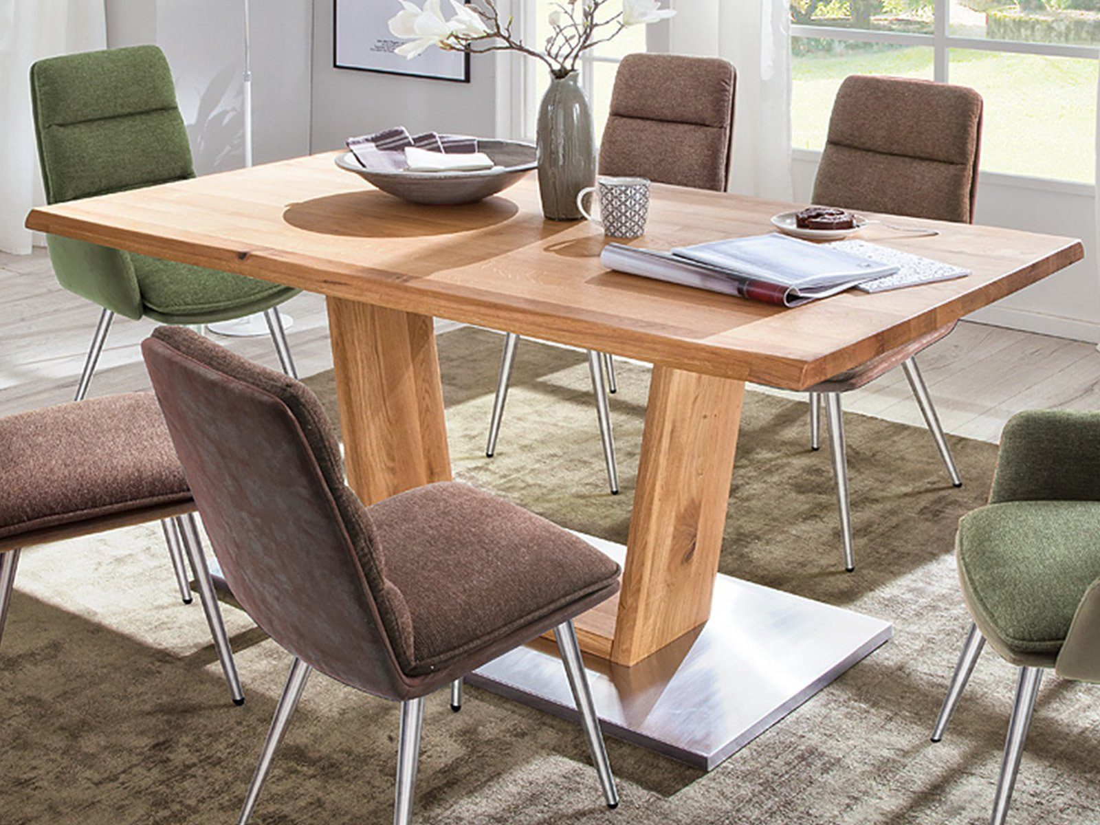 MCA furniture Esstisch 200 x 77 x 100 cm (B/H/T)
