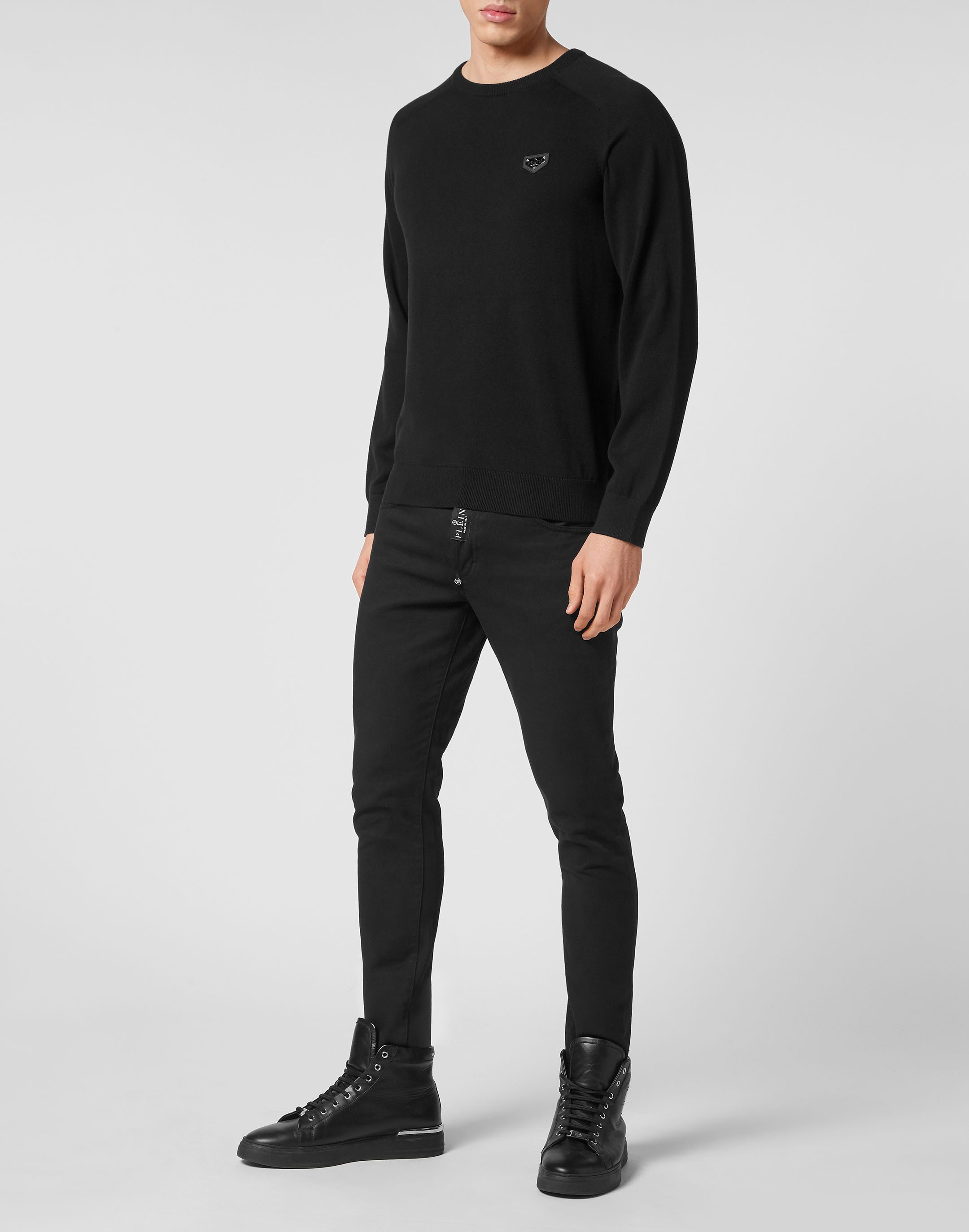 PHILIPP PLEIN Rundhalspullover Rundhalspullover