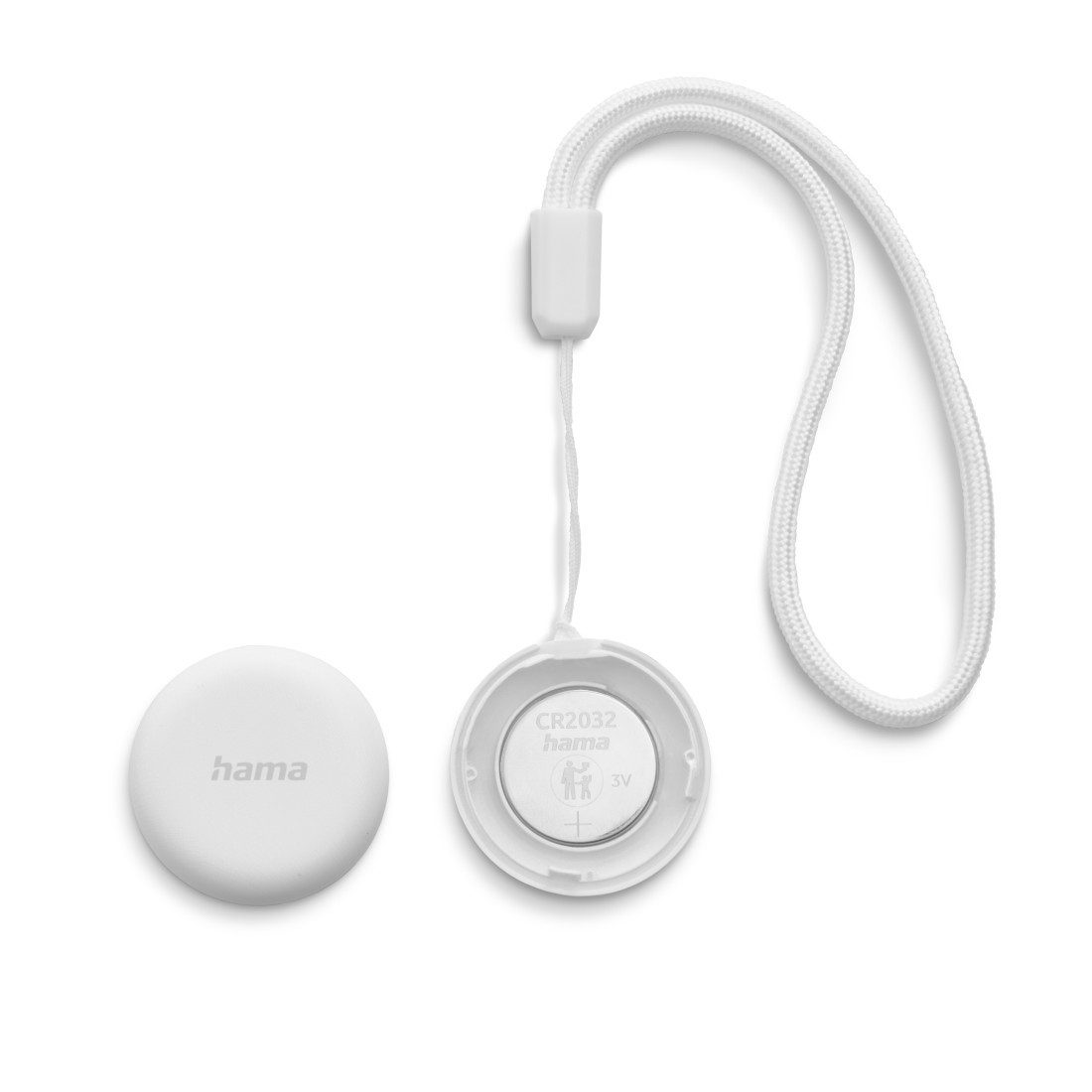 Hama Schlüsselfinder (Android „Mein Gerät finden“, Bluetooth, Alarm, 2 St) GPS-Tracker (AirTag Alternative, Tracker)