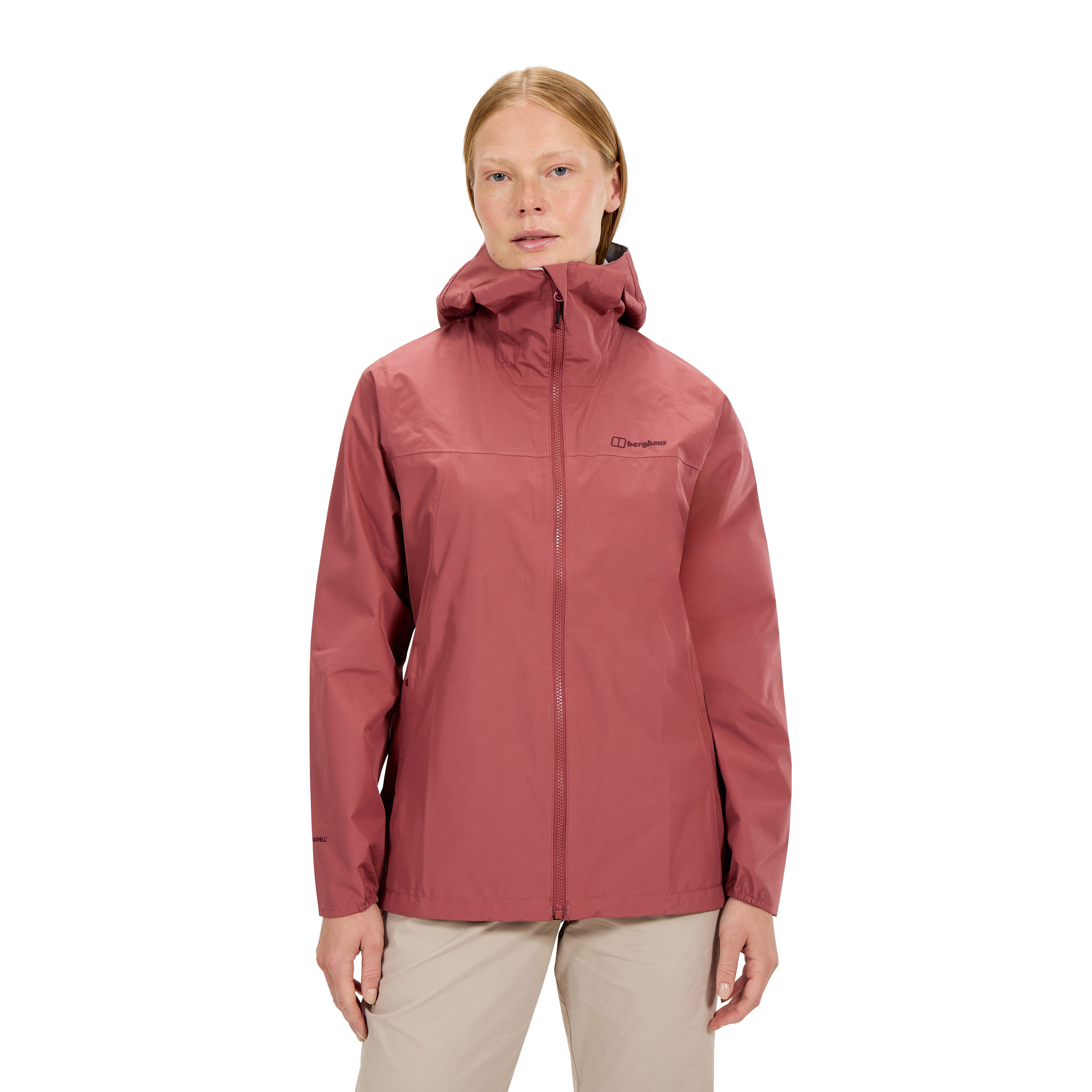 Berghaus Funktionsjacke W DELUGE PRO 3.0 JKT für Sport und Outdoor-Aktivitäten, atmungsaktiv, mit Sturmklappe
