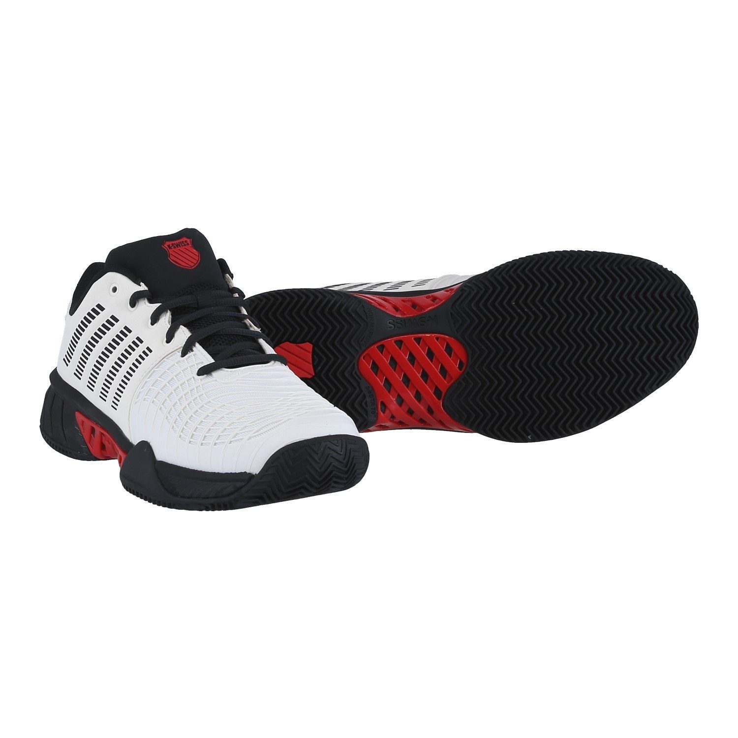 Express Light 3 Clay/Sandplatz weiss/schwarz Herren Tennisschuh