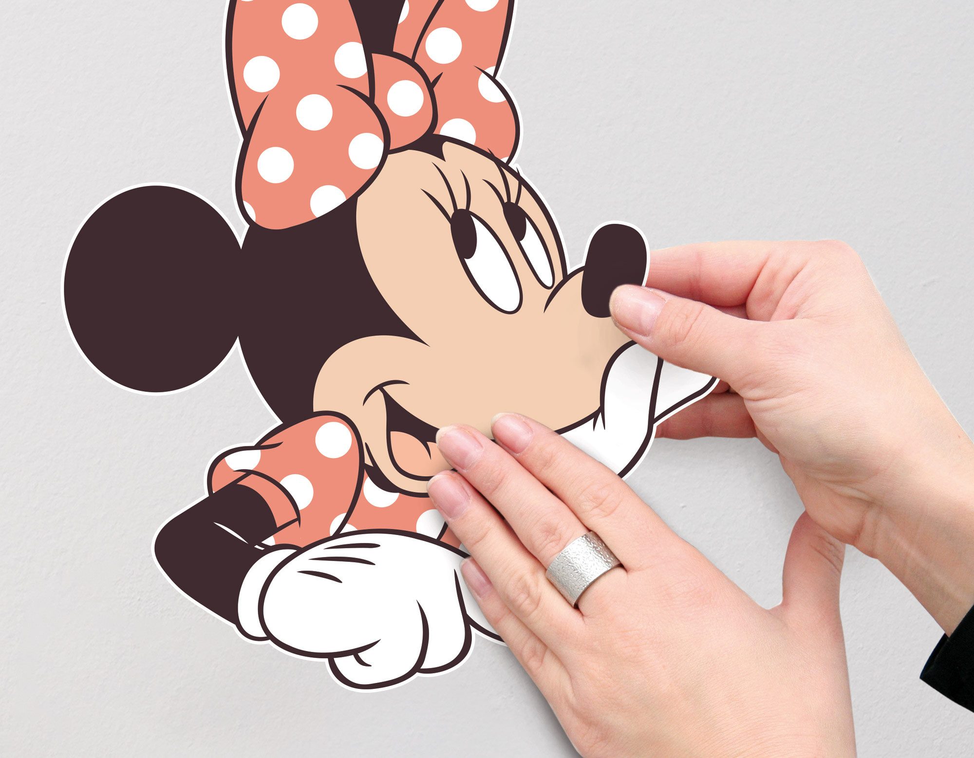 Komar Wandtattoo Disney Minnie Mouse Beauty in Bloom (1 St), Künstler: Disney, 50 x 70 cm (Breite x Höhe) - Kinderzimmer, Wandsticker – Bild 3 von 4