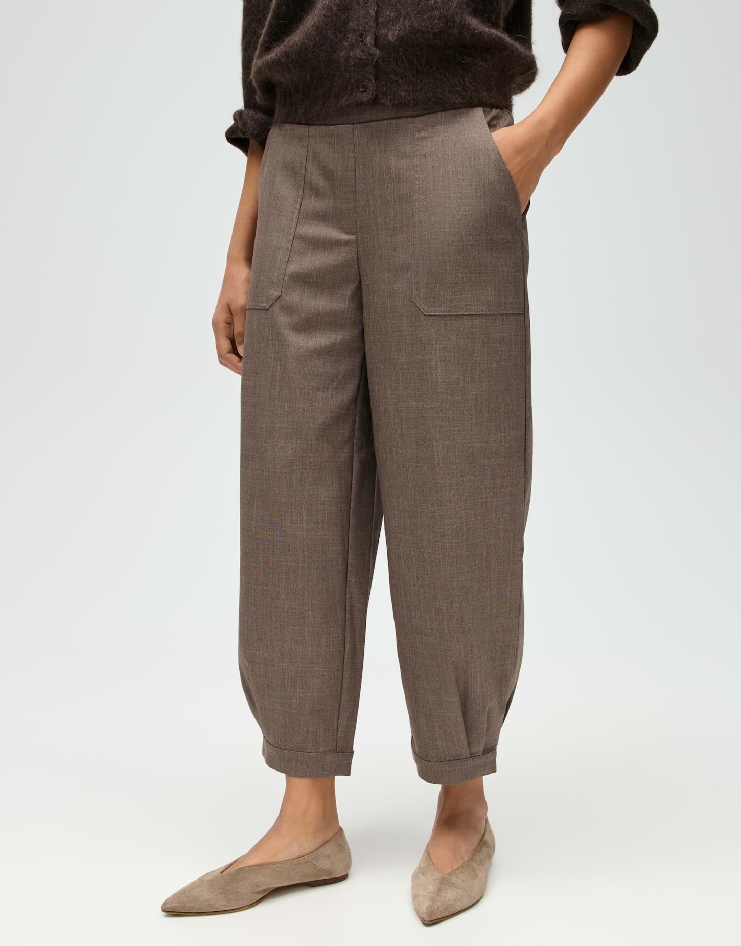 OPUS Stoffhose Myha curved