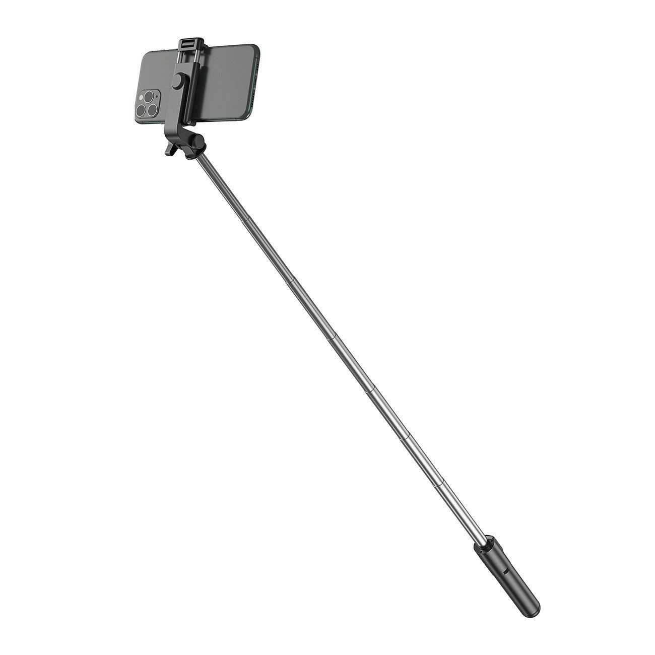 Hurtel Selfie-Stick 1 m Selfie-Stick Telefonhalter mit Bluetooth-Fernbedienung