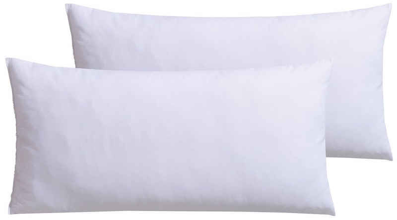 Microfaserkissen Kissenparade, f.a.n. Schlafkomfort, Bezug: 100% Baumwolle, Allround-Kissen im Spar-Set