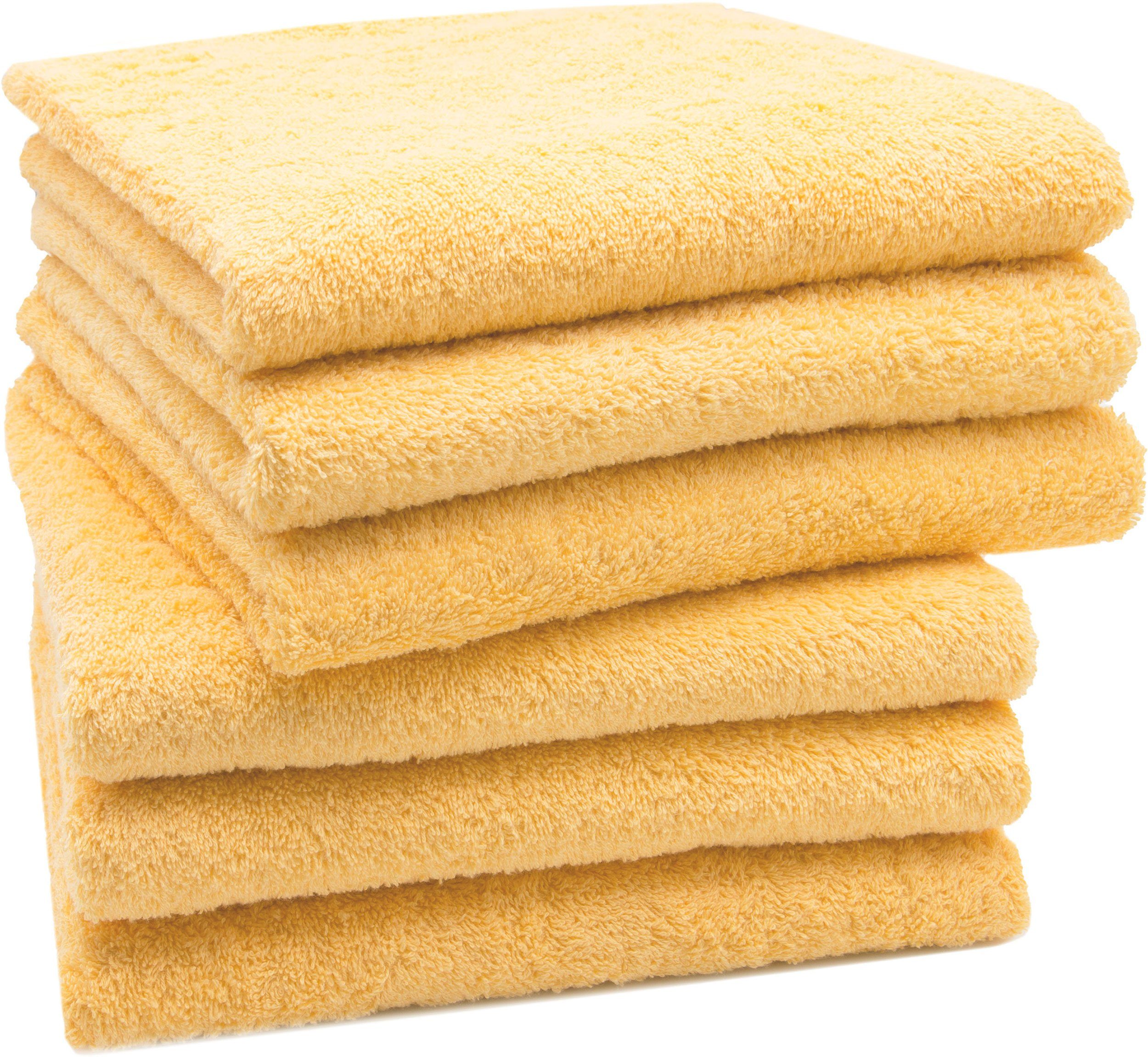 ZOLLNER Handtücher, Walkfrottier (6-St), 50 x günstig online kaufen