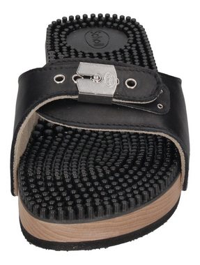 Scholl PESCURA FLAT MASSAGE Keilpantolette Black