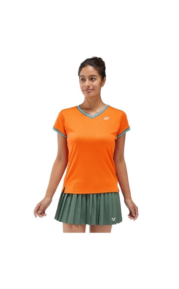 Yonex Tennisshirt Crew Neck French Open (Roland Garros) 2024 orange Damen