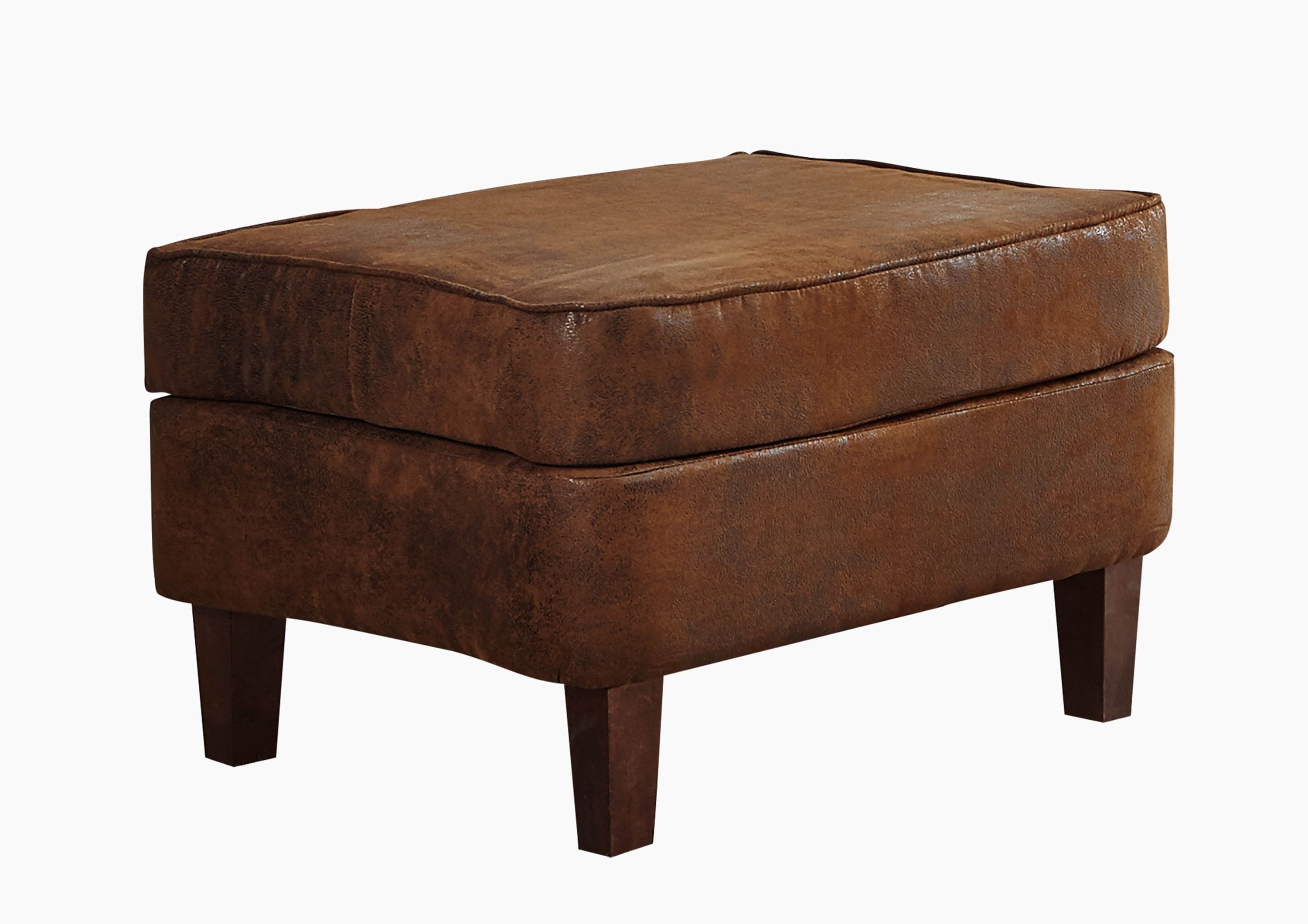 Massivmoebel24 Hocker (Hocker 56x67x46 braun CHESTERFIELD) günstig online kaufen