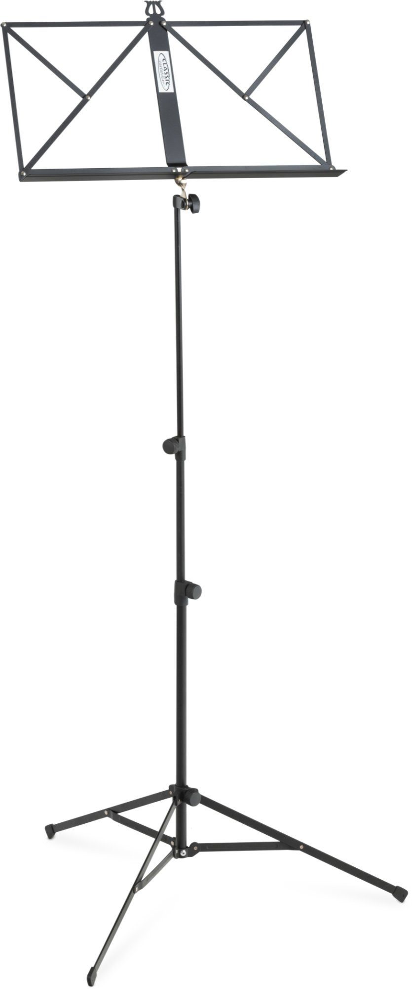 Classic Cantabile Notenpult Notenständer Light, (inkl. Tasche), Klappbar - Höhenverstellbar von 50 - 115 cm