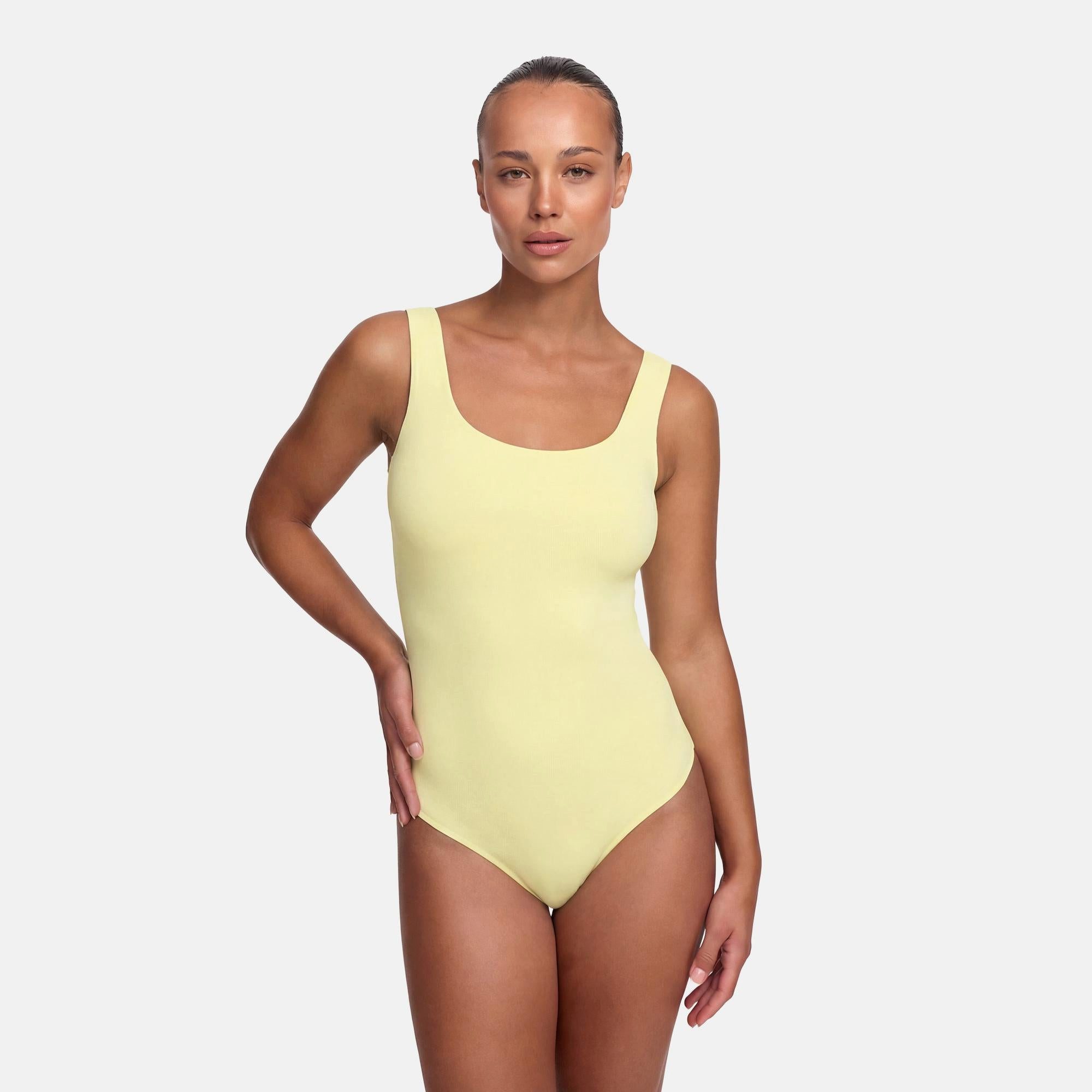 cfab Body Low Back - Body-Baby Yellow-XL (1-tlg)