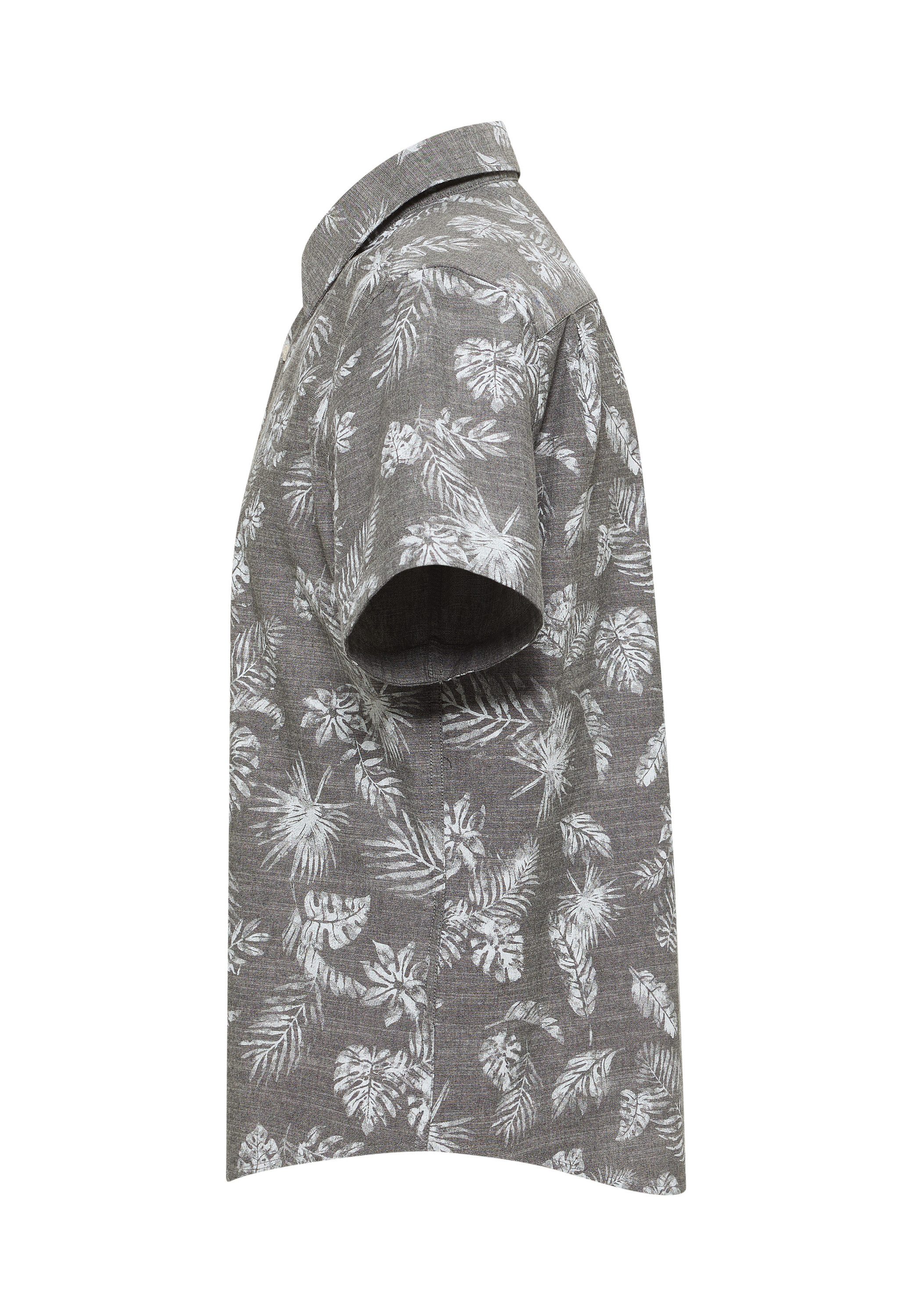 MUSTANG Kurzarmhemd Herren Style Chris Chambray AOP – Bild 4 von 5
