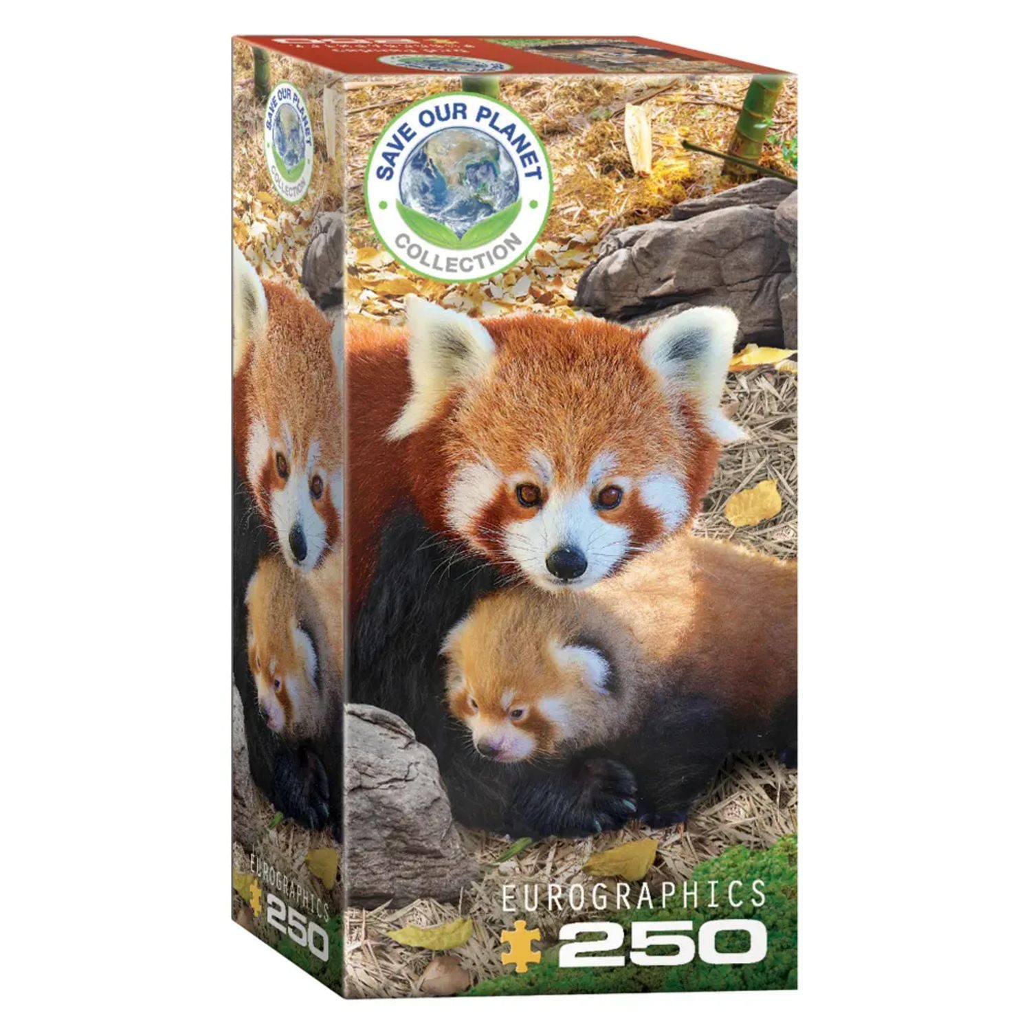EUROGRAPHICS Puzzle Rote Pandas (Puzzle), 299 Puzzleteile