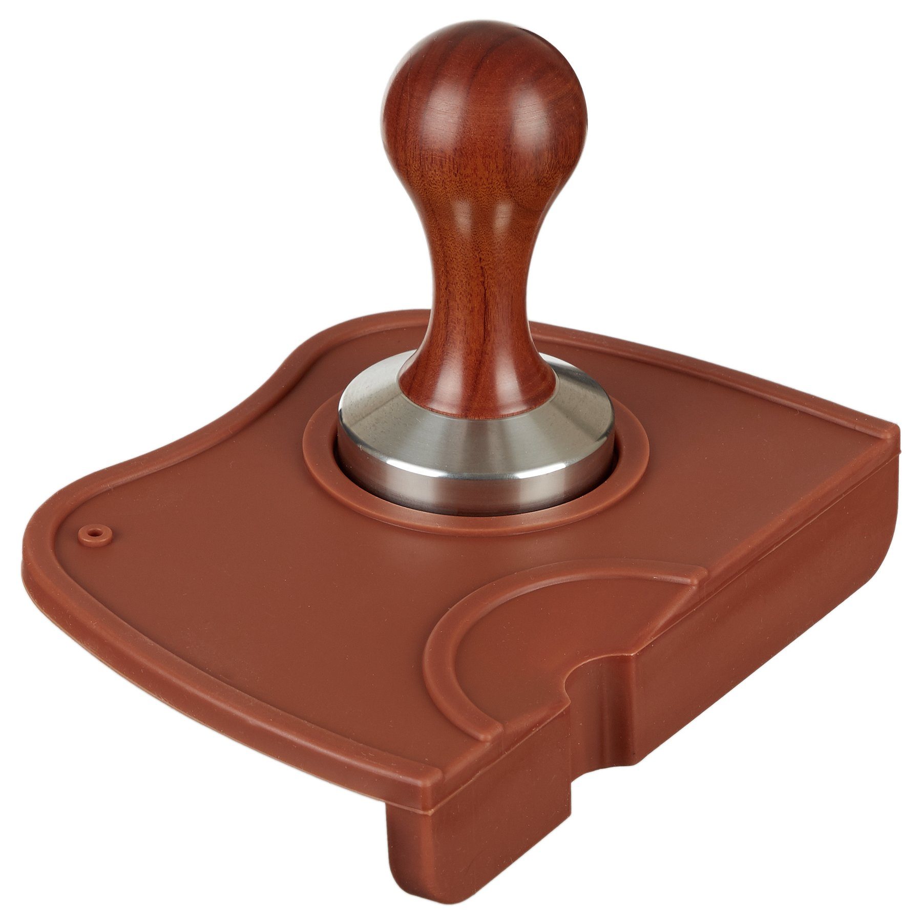 scarlet espresso Barista-Set, scarlet espresso Tamperablage »Barista« Silikon Matte Tamper