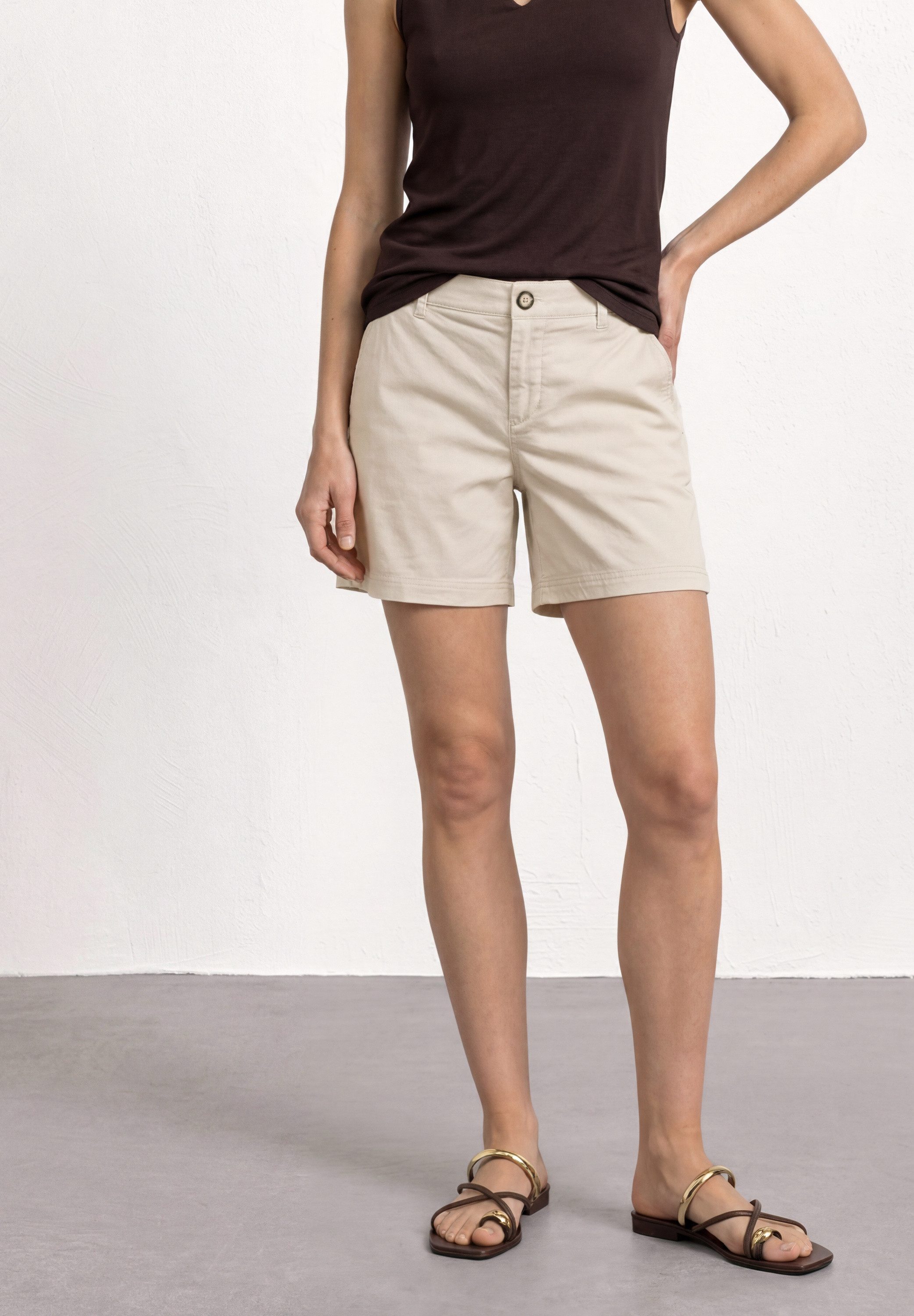 STREET ONE Shorts Middle Waist