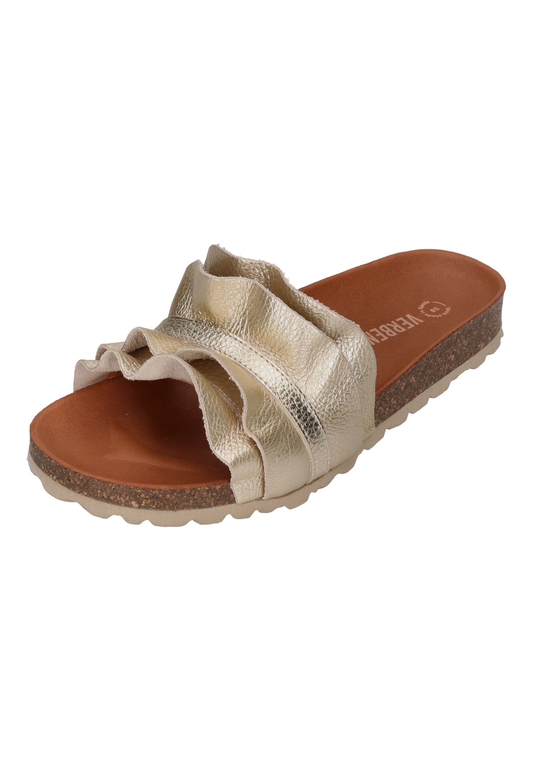VERBENAS ROCIO nucleo metal volante Pantolette Oro
