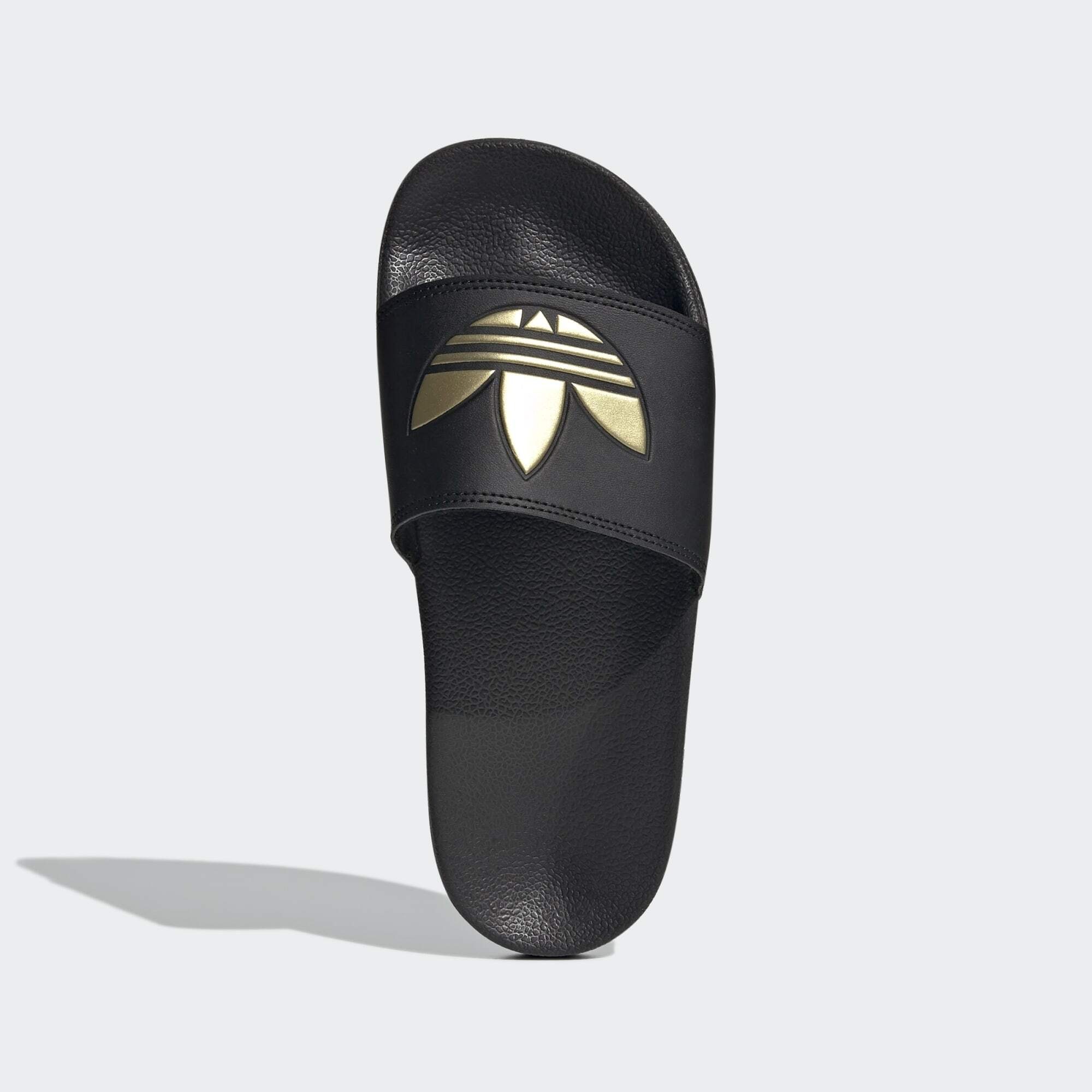adidas Originals Black / Matte / Gold Black Core Badesandale Core LITE ADILETTE
