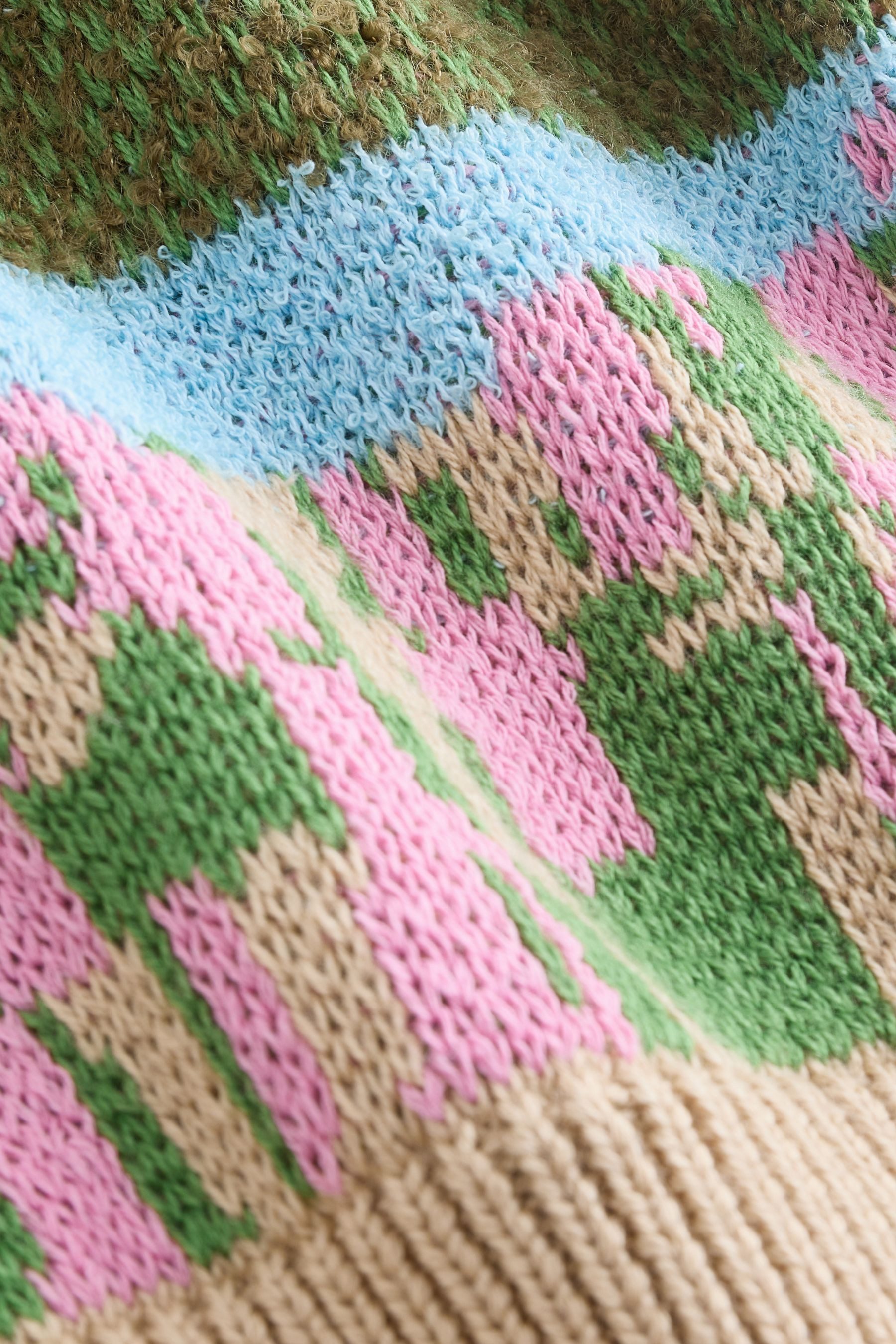 Next Strickjacke Strickjacke mit Schafmotiv (1-tlg)