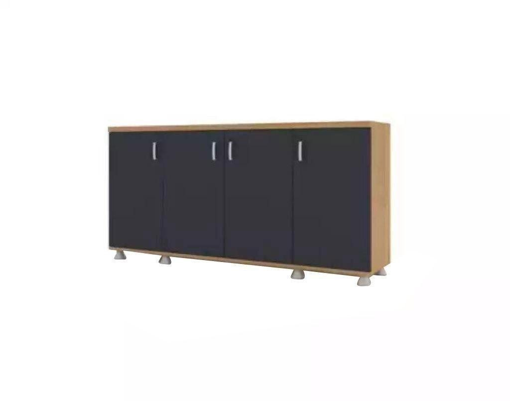 Aktenschrank Schrank Arbeitsplatz Möbel Zimmer Holz Büroregal Aktenspeicher