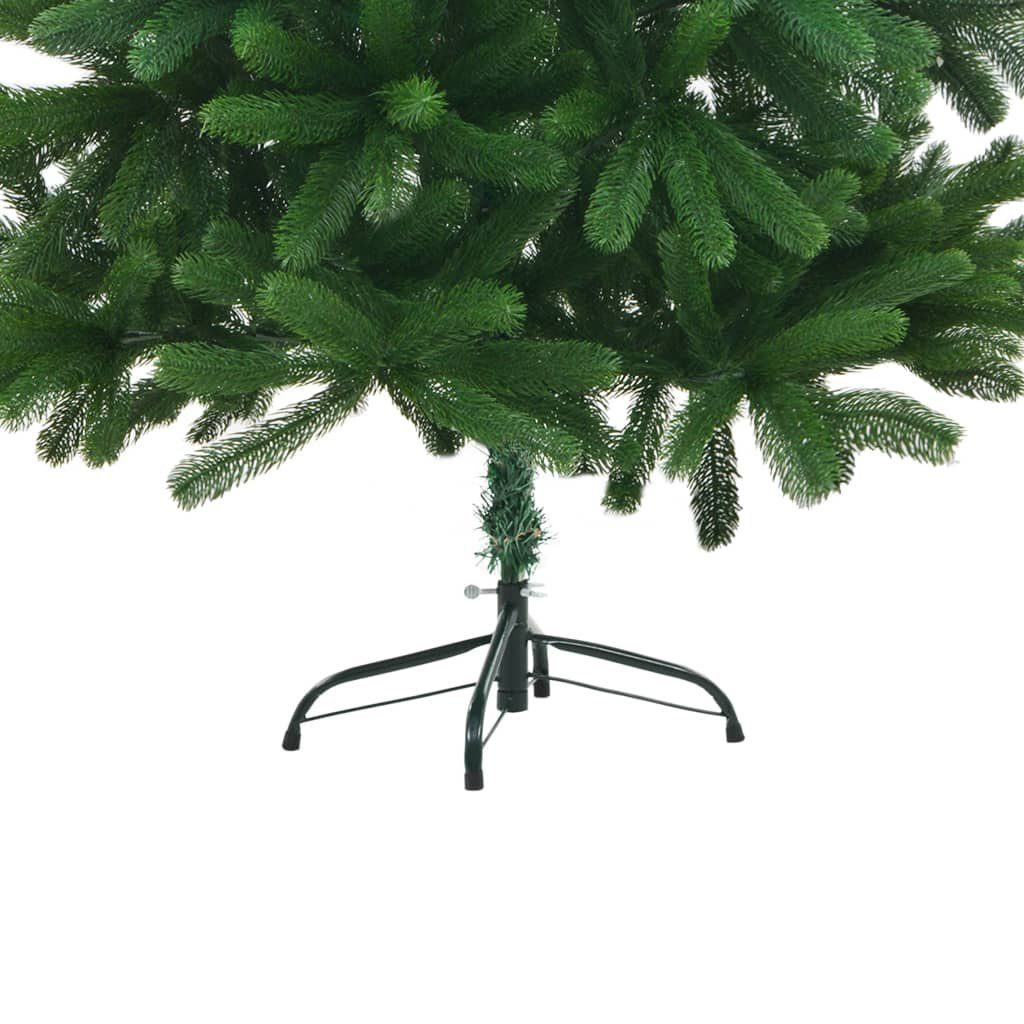 vidaXL Künstlicher Weihnachtsbaum Künstlicher Weihnachtsbaum Grün cm Kugeln mit & Beleuchtung Weiß 180