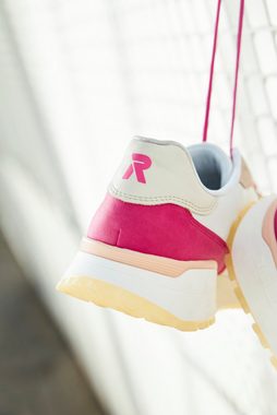 Rieker EVOLUTION Sneaker mit gepolstertem Schaftrand, Freizeitschuh, Halbschuh, Schnürschuh