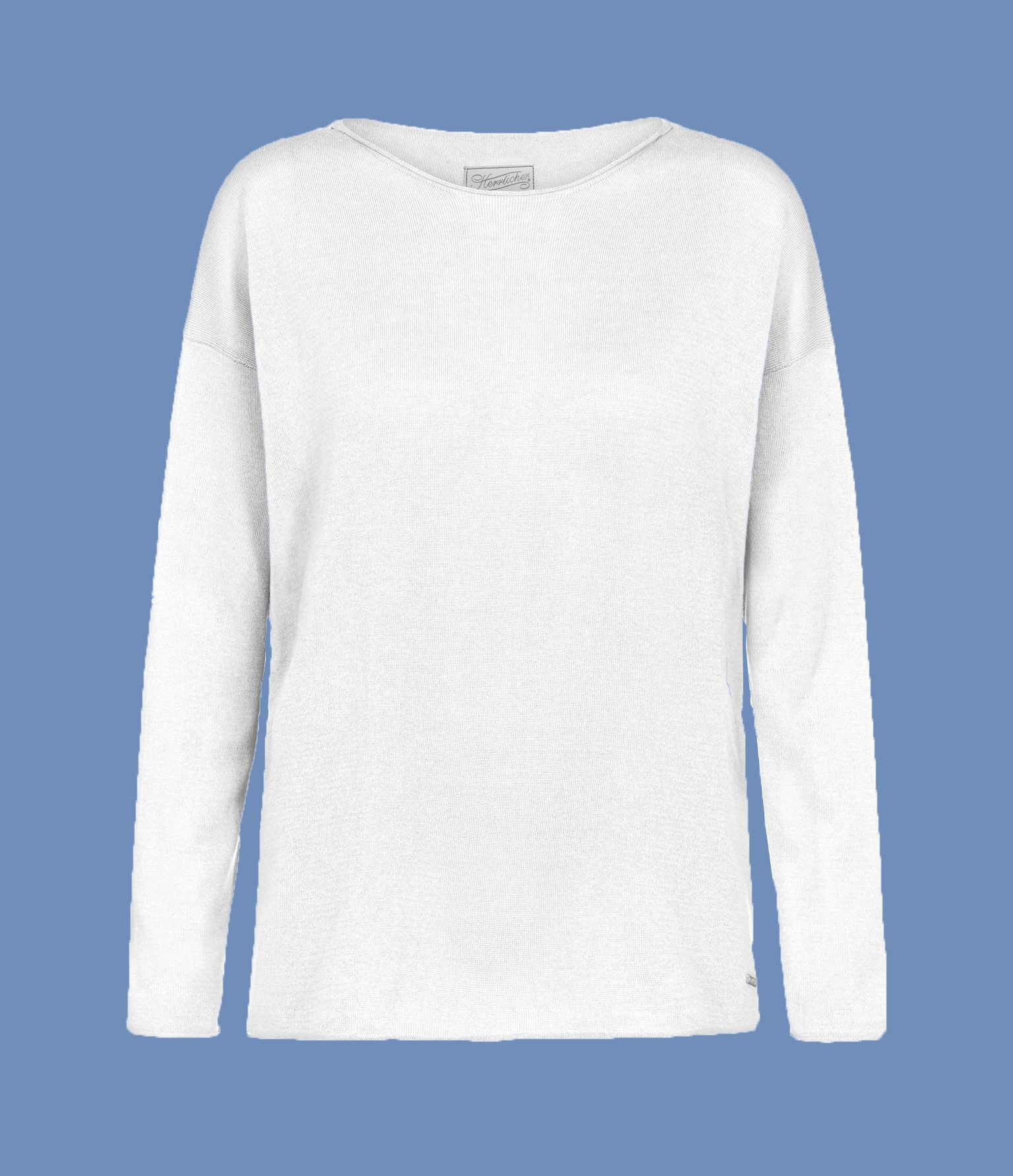 Herrlicher Вязаные свитера Herrlicher Jola Feinstrickpullover aus Lyocell und Bio-Baumwolle