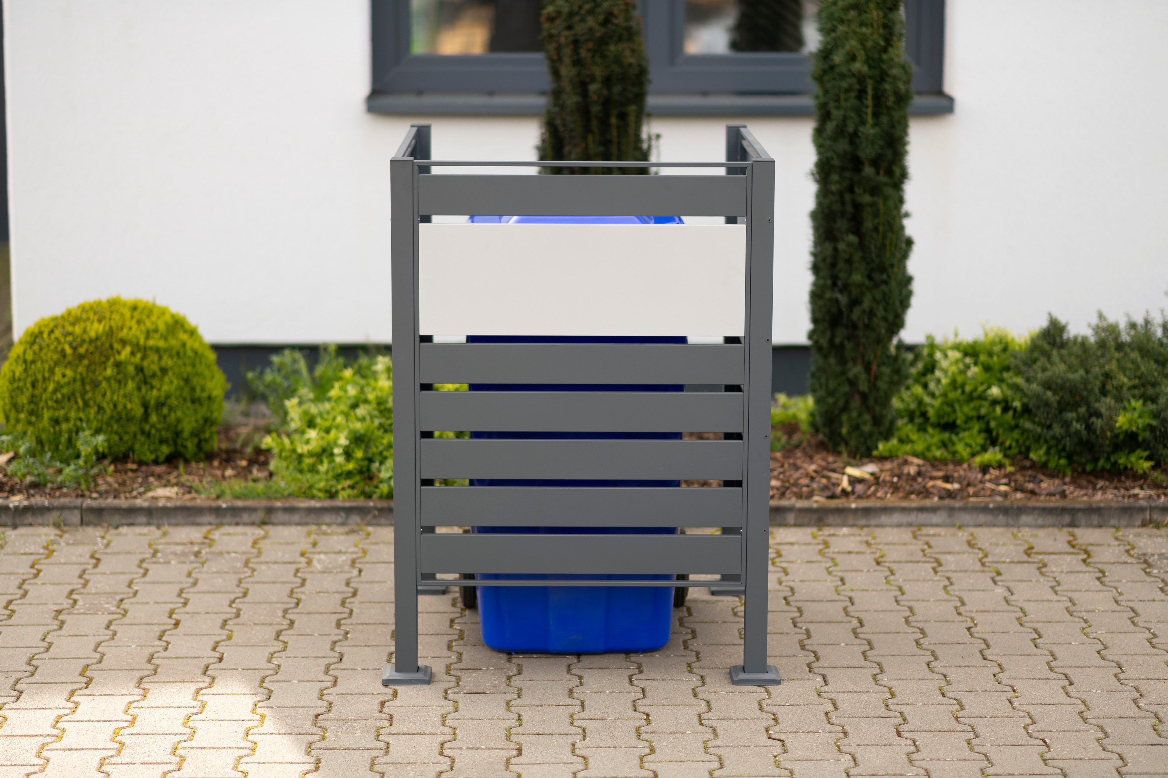 WESTMANN Mülltonnenbox Planum, Mülltonnenverkleidung & Sichtschutz