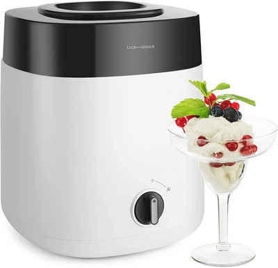 MVPower Eismaschine Coco, 2,00 l, 18,00 W, abnehmbarer Eisbehälter, praktisches Design & einfache Bedienung