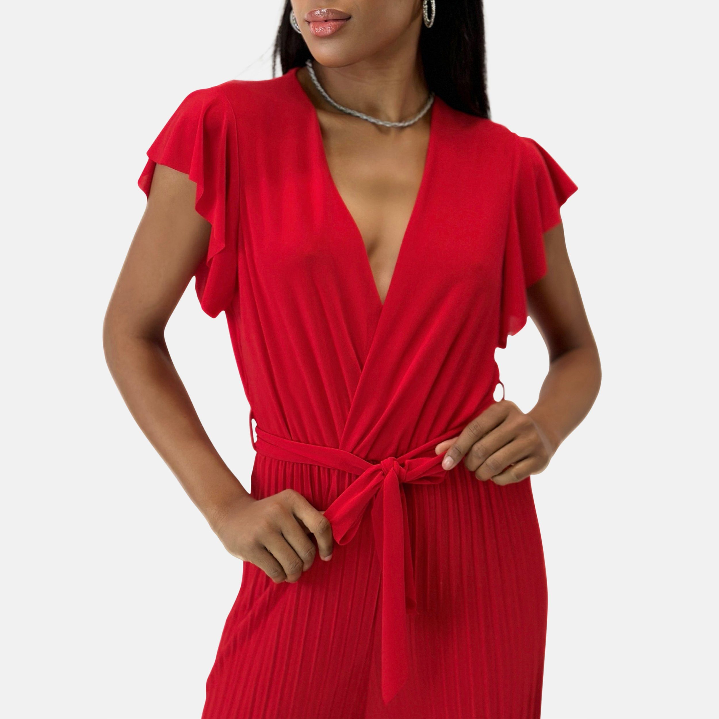 Elara Jumpsuit Elara Damen Jumpsuit V-Schnitt günstig online kaufen