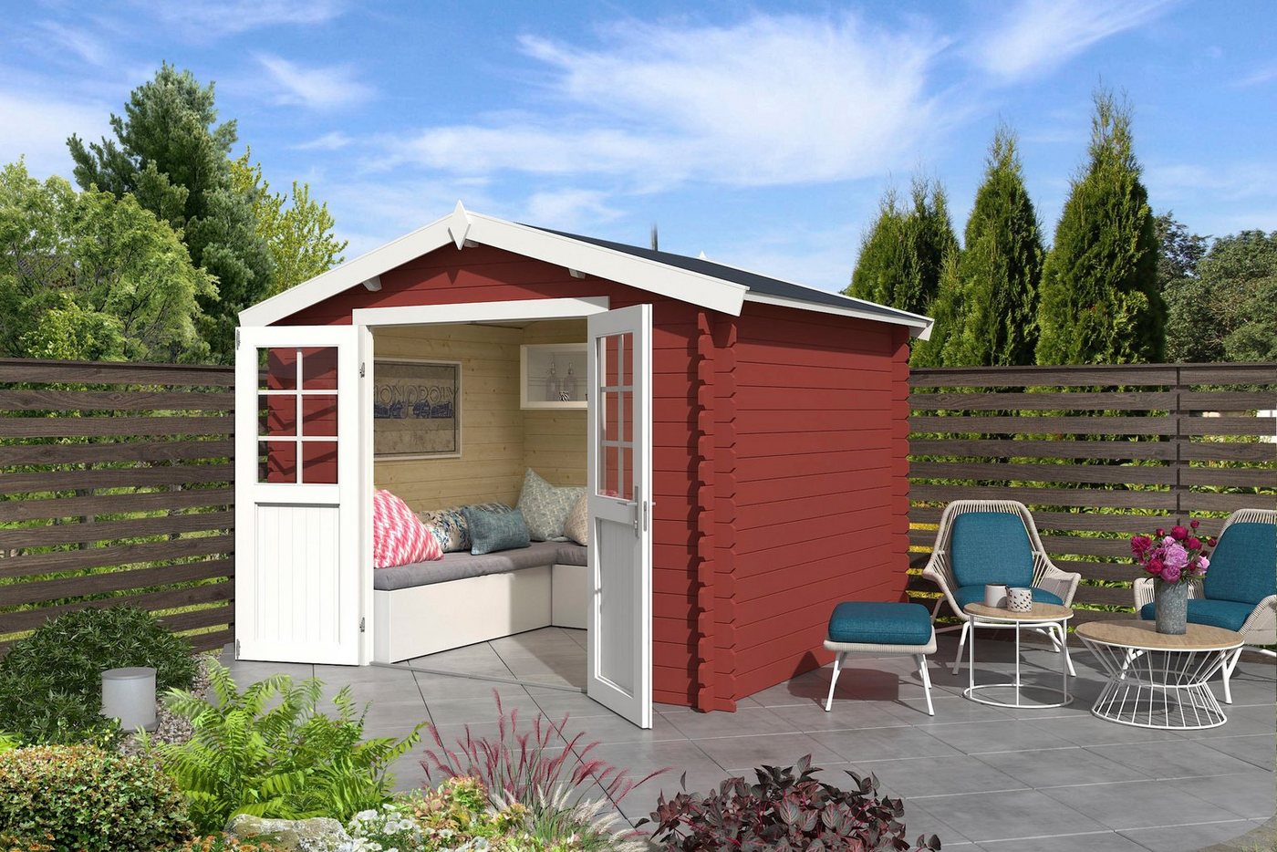 Thumbnail - LASITA MAJA Gartenhaus NORAH 230, BxT: 307x250 cm, (Set)