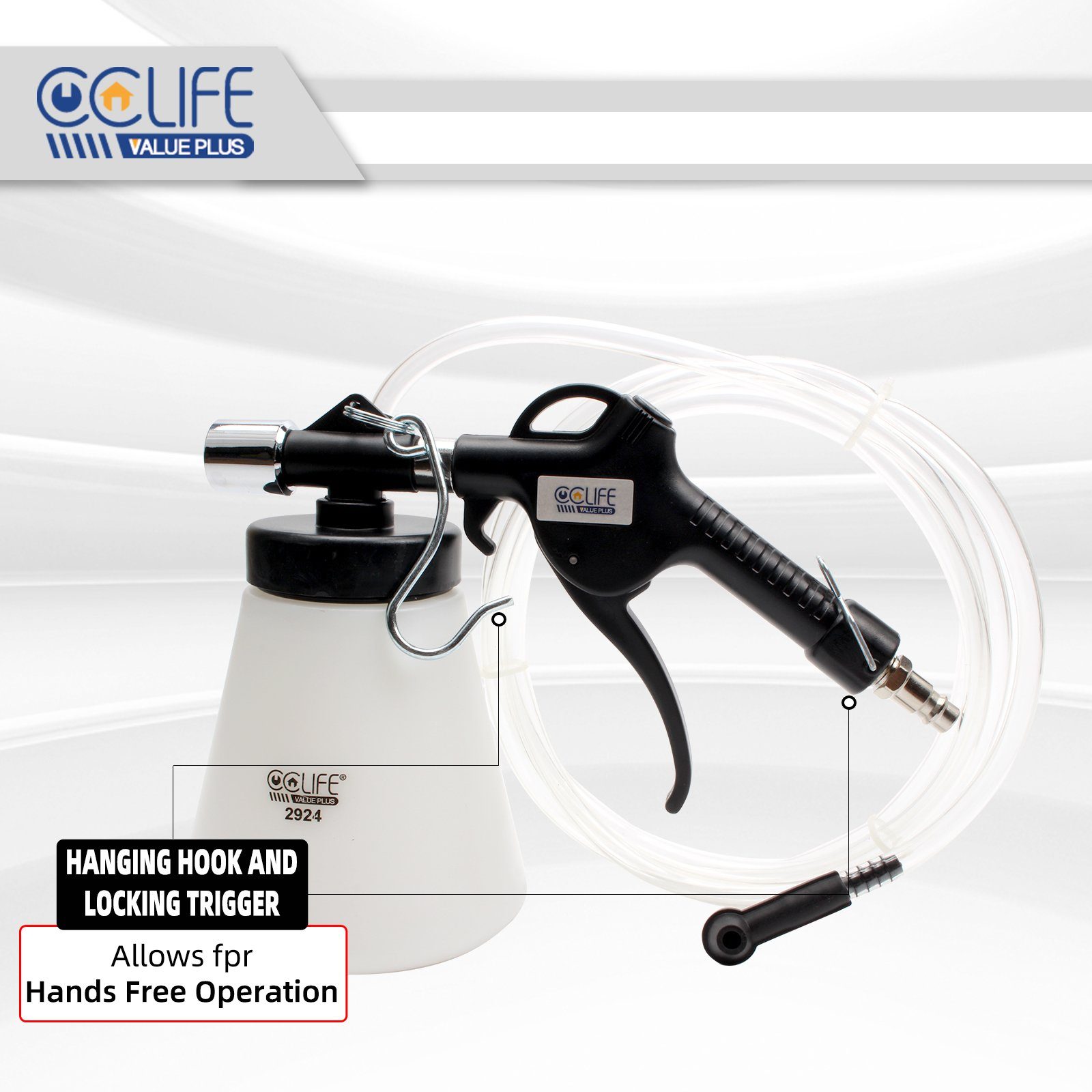 Bremsscheiben-Richtwerkzeug CCLIFE Bremsenentlüftungsgerät Bremsflüssigkeit Druckluft Bremsenentlüfter