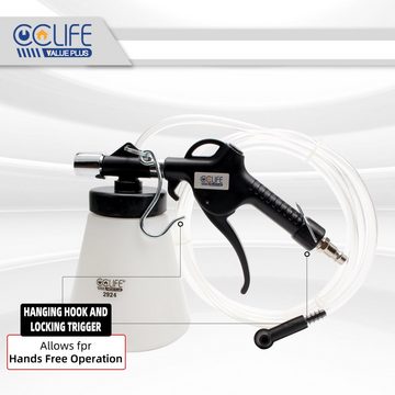 CCLIFE Bremsscheiben-Richtwerkzeug Druckluft Bremsenentlüftungsgerät Bremsenentlüfter Bremsflüssigkeit