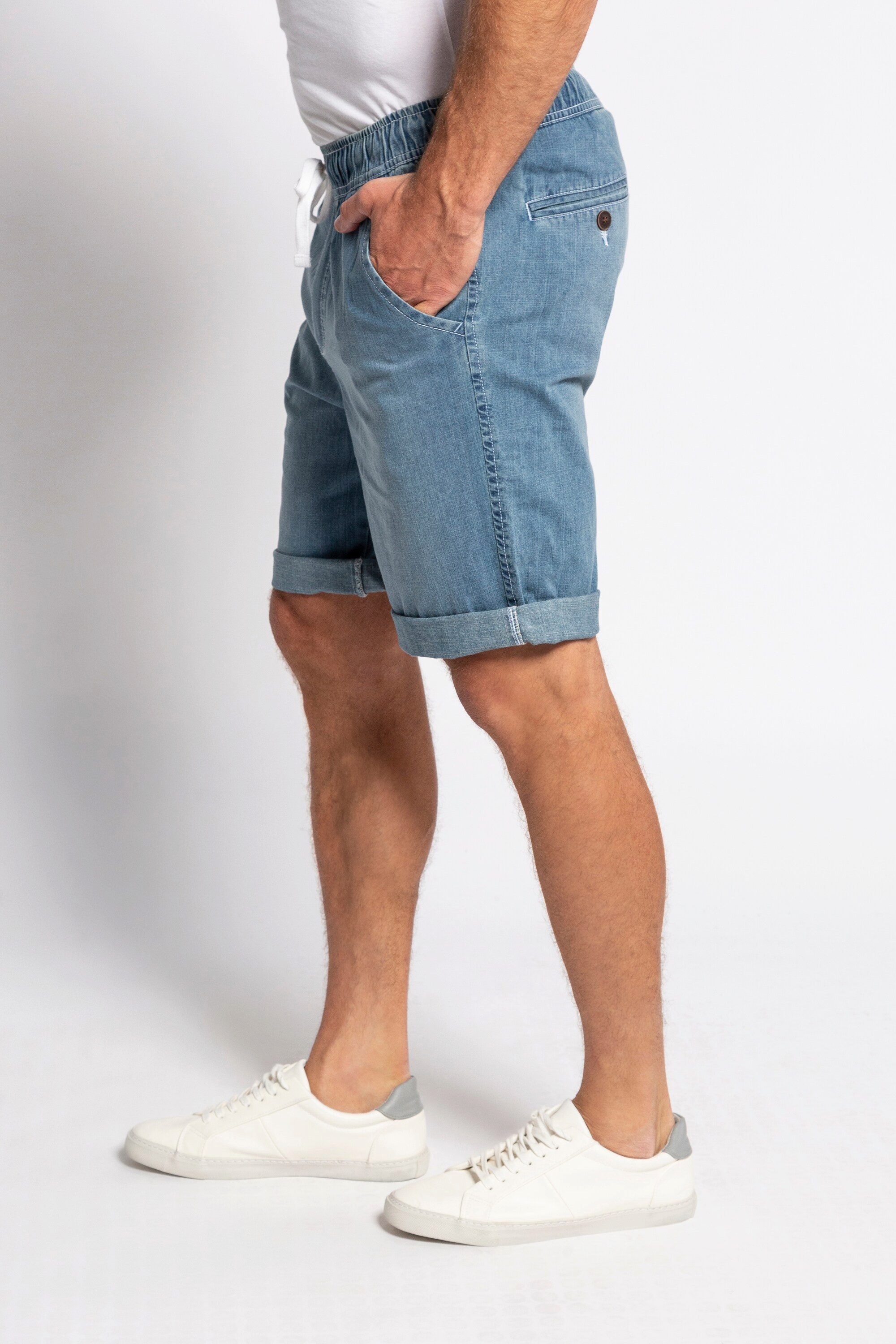 JP1880 Bermudas Bermuda Jeanslook 4-Pocket Relaxed Fit – Bild 4 von 5