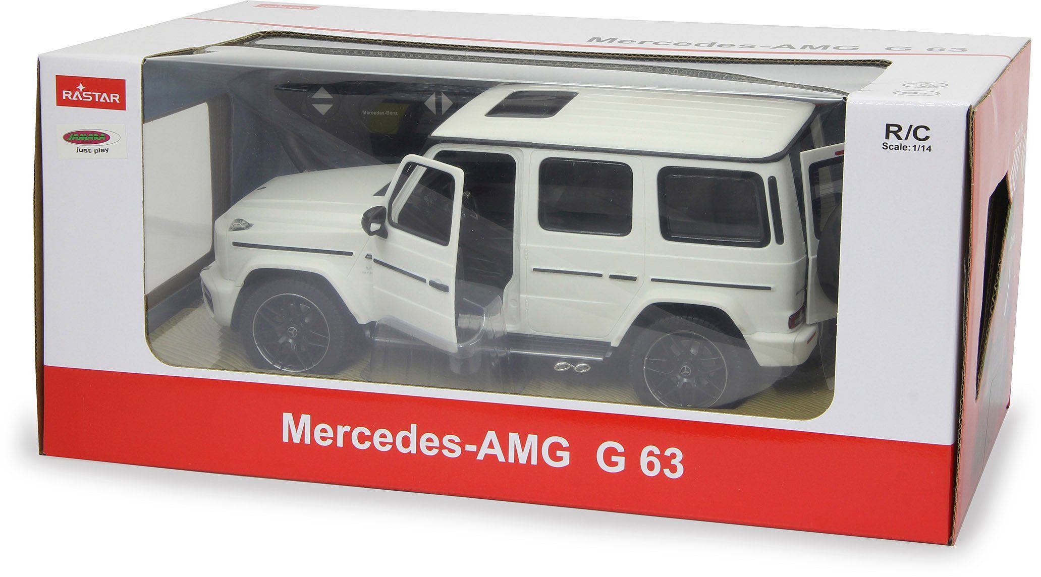 Image of Jamara - Mercedes-Benz AMG G63 1:14 weiß 24GHz A