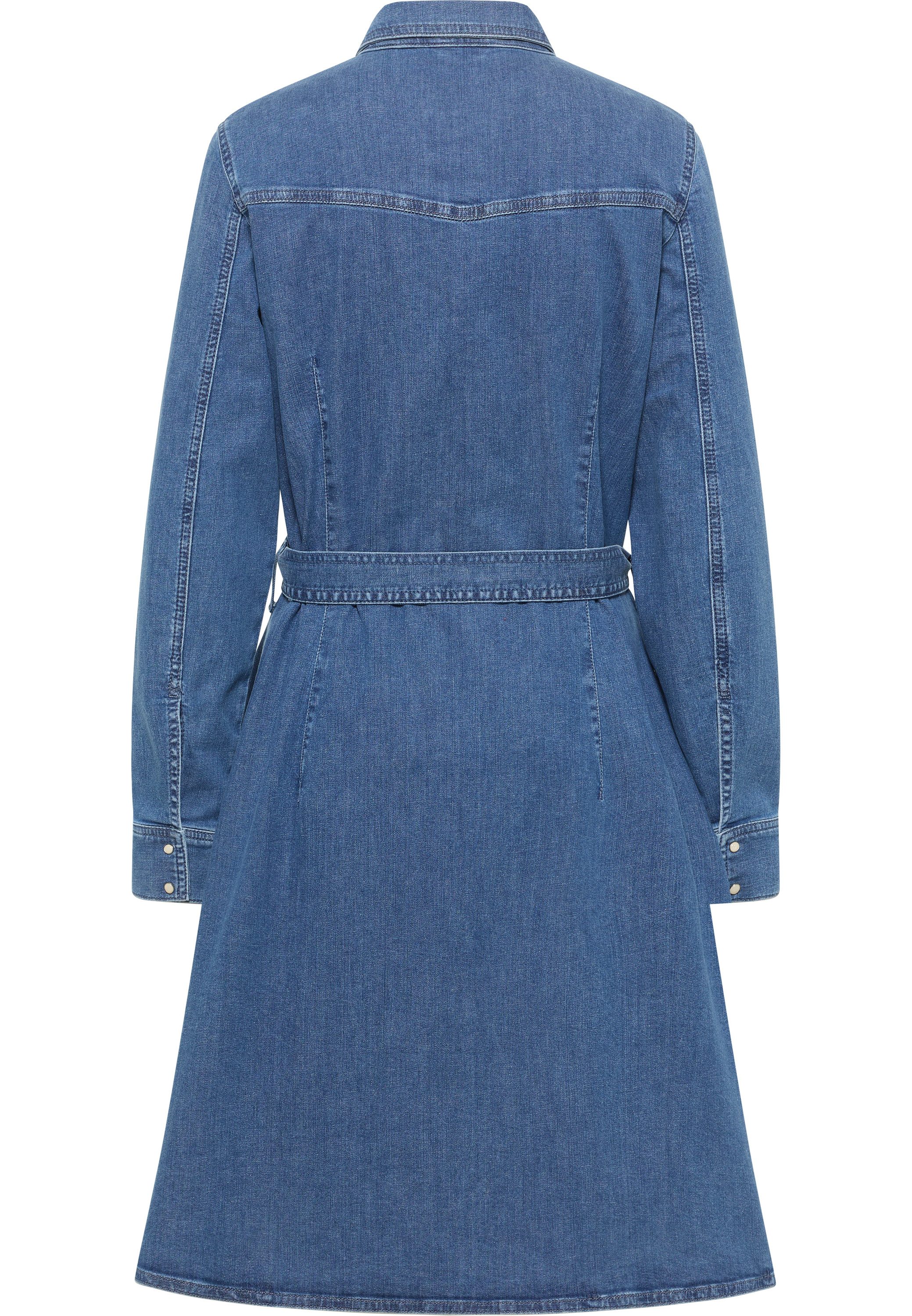 MUSTANG Midikleid Damen Style Elisa Denim Dress
