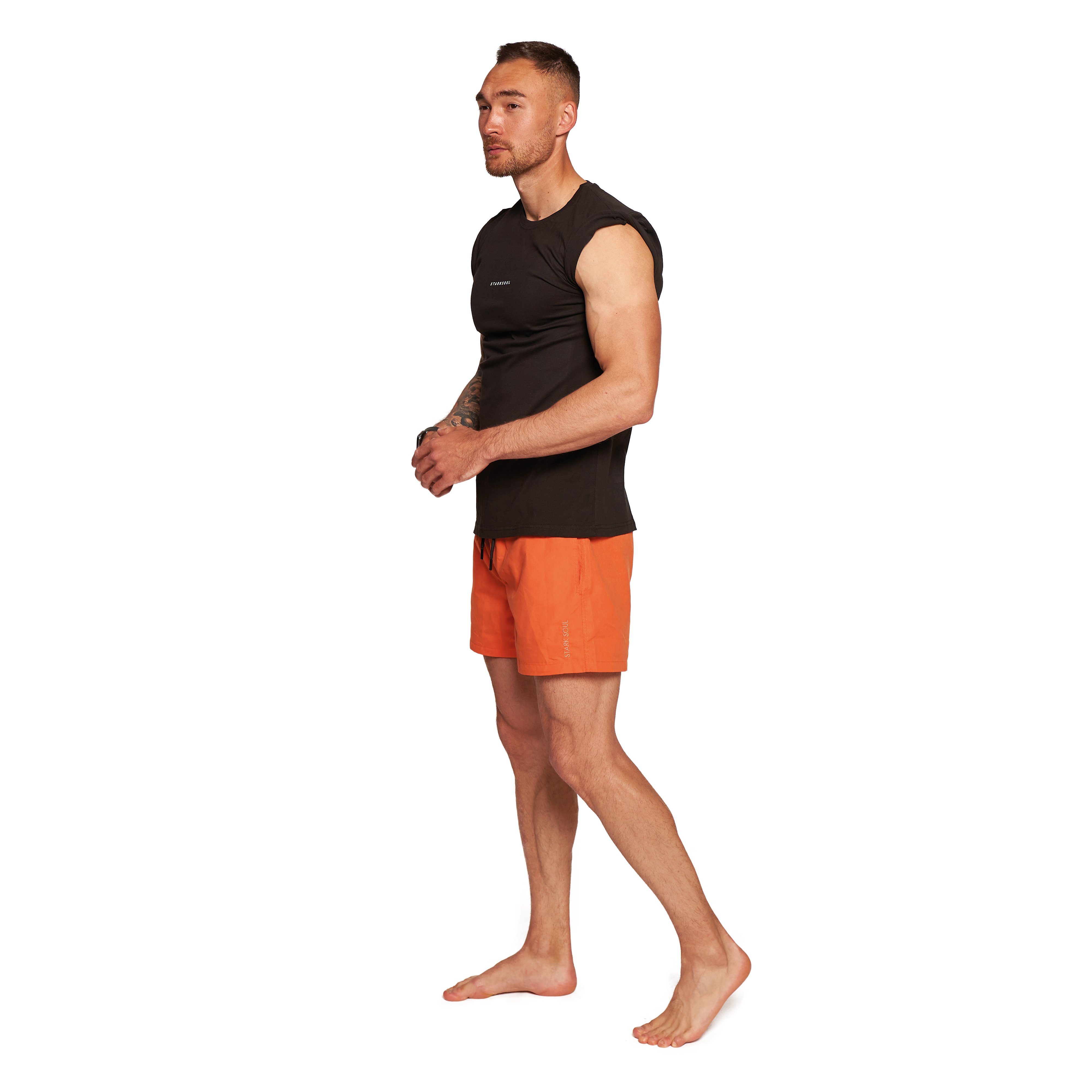 Stark Soul® Badeshorts Badeshorts mit Kordelzug und Taschen