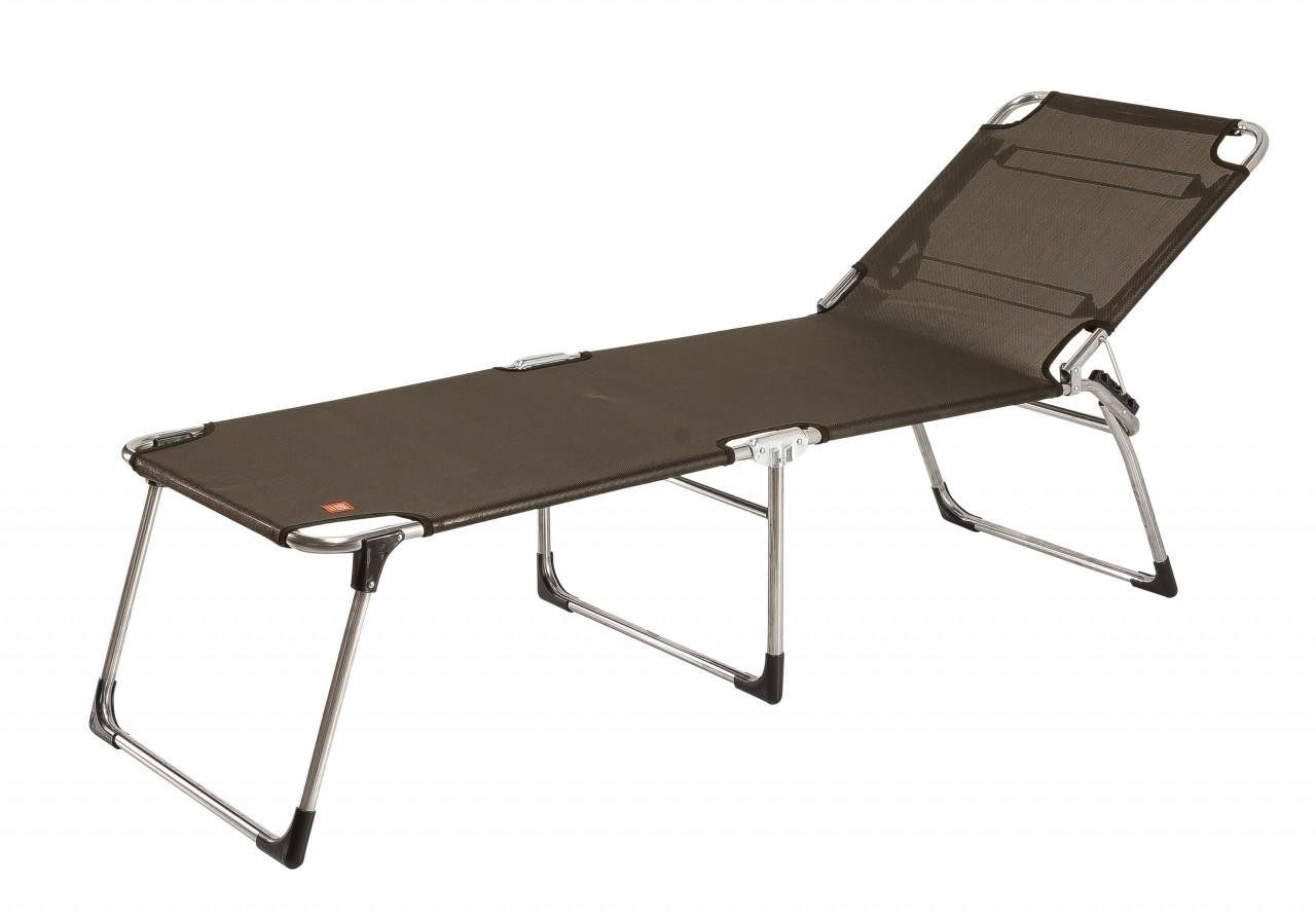 Fiam Gartenliege AMIGO 40 PLUS Schwarz Sonnenliege Gartenliege von FIAM