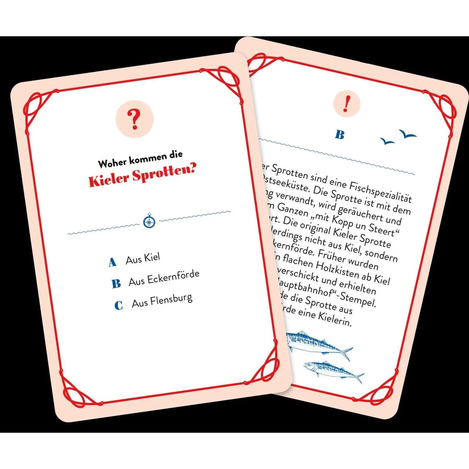groh Verlag Spiel Wer hätte das gedacht?! Das Unnützes-Wissen-Quiz Küste und Inseln